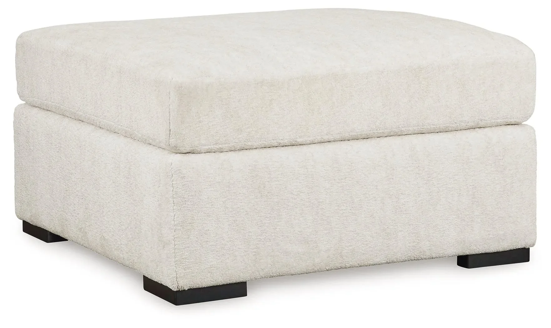Chessington Ivory Oversized Accent Ottoman - Image 2