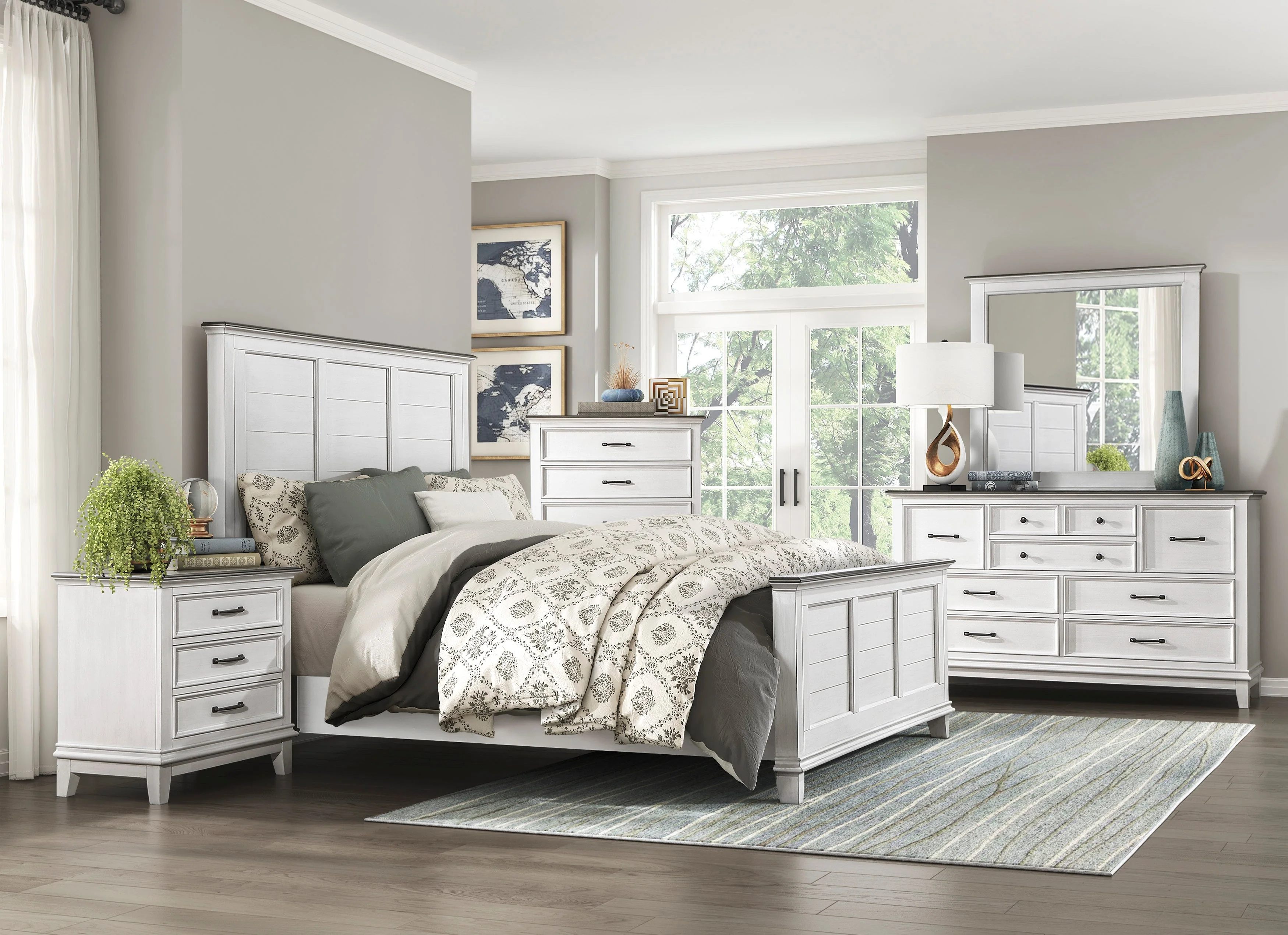 Chesterton Two-tone Nightstand - Image 4
