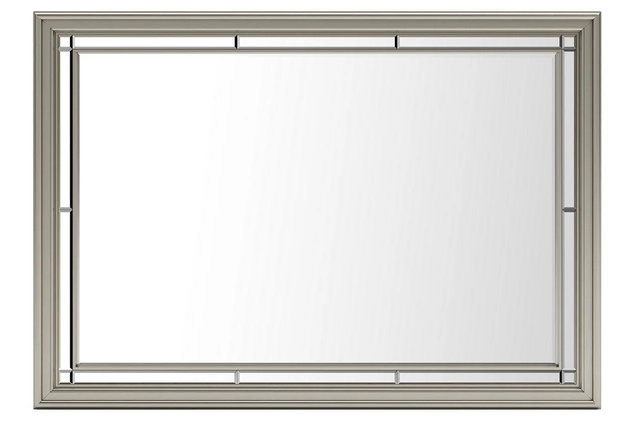 Chevanna Platinum Bedroom Mirror (Mirror Only) - Image 2