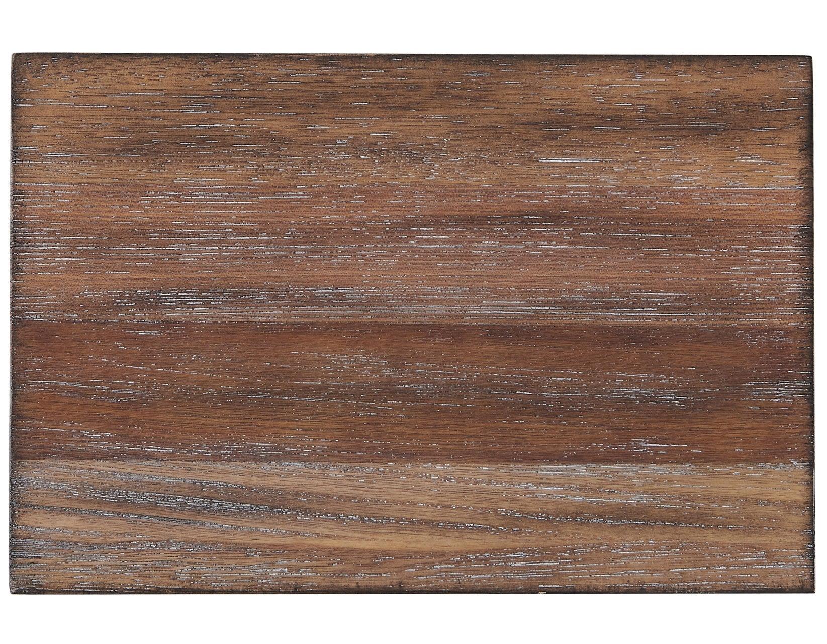Chevron 36-inch Round Coffee Table - Image 8