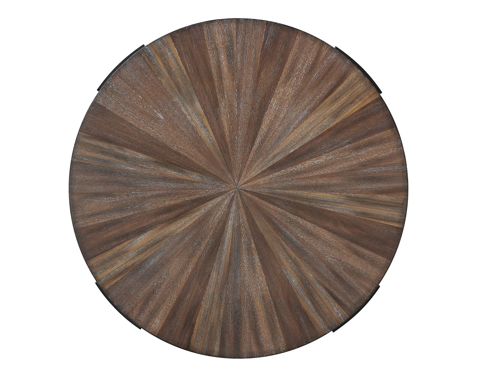 Chevron Cinnamon 22-inch Round End Table - Image 5