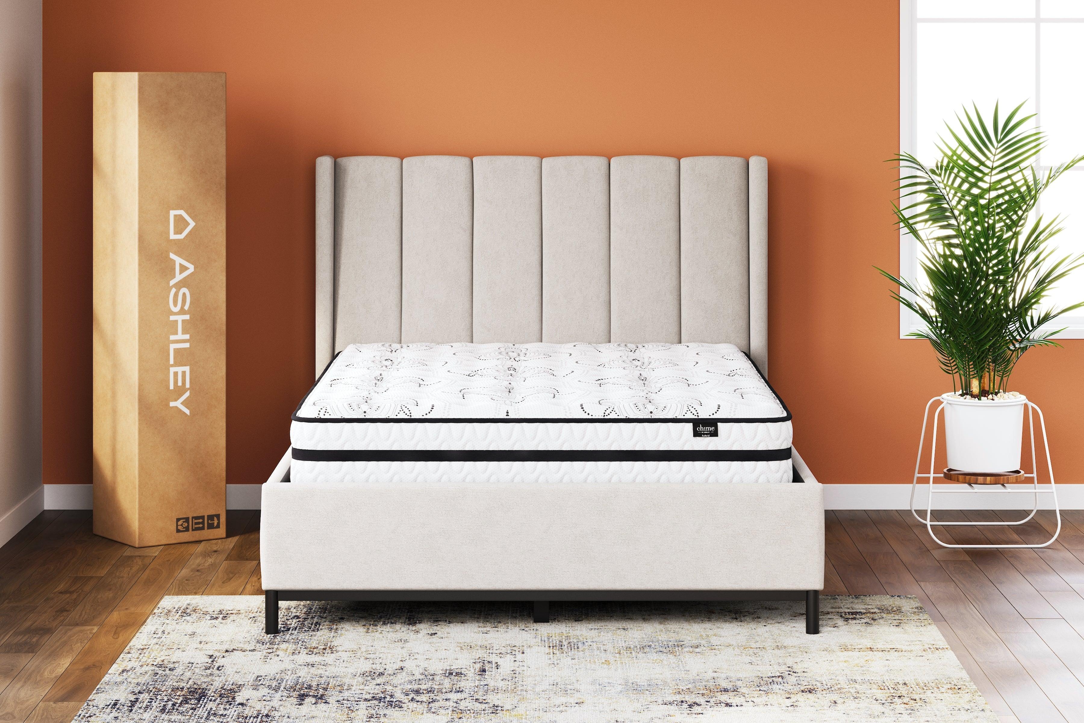 Chime 10 Inch Hybrid White California King Mattress in a Box - Image 7