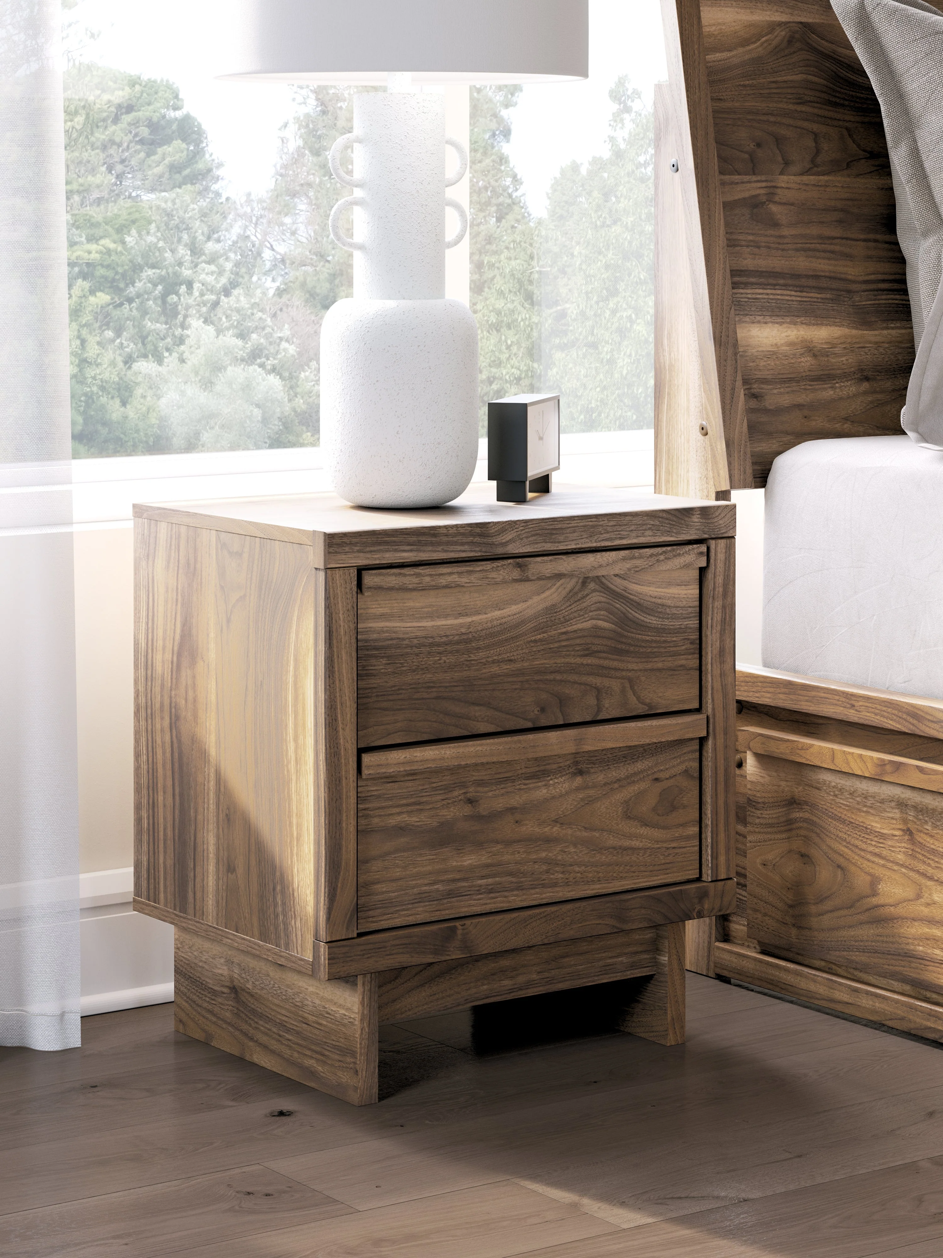 Chirason Brown Nightstand - Image 2