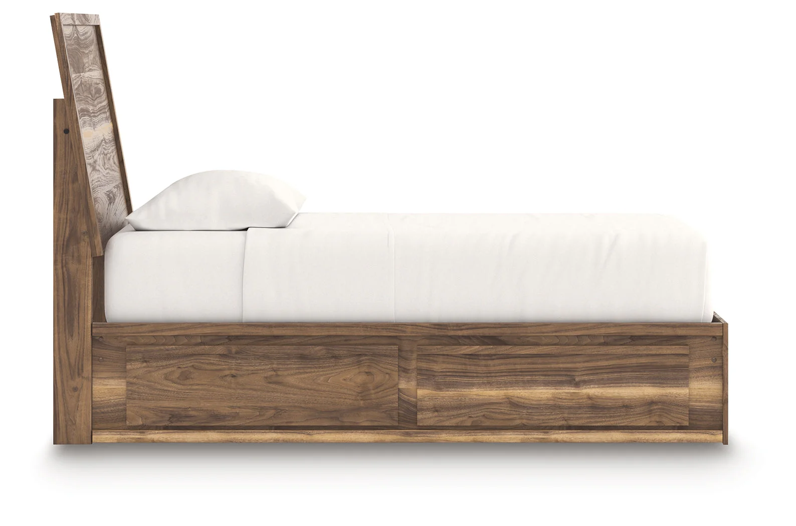 Chirason Brown Twin Panel Bed with Storage - Image 5