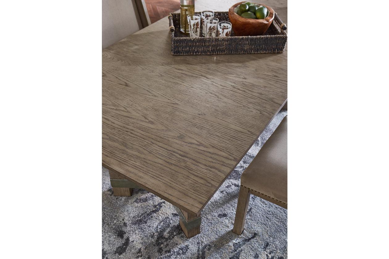 Chrestner Gray Dining Table - Image 2