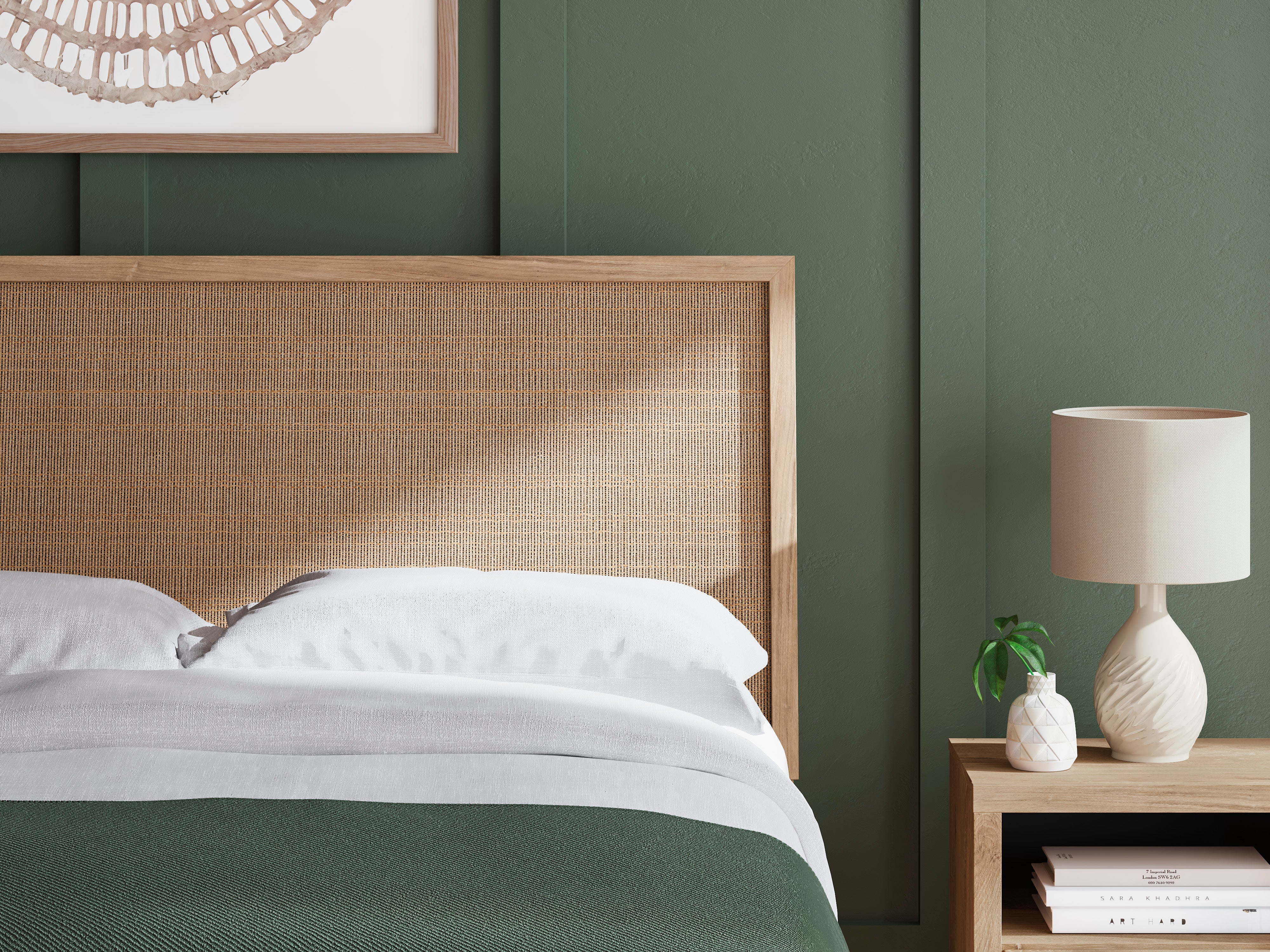 Cielden Tan Platform Bedroom Set - Image 19