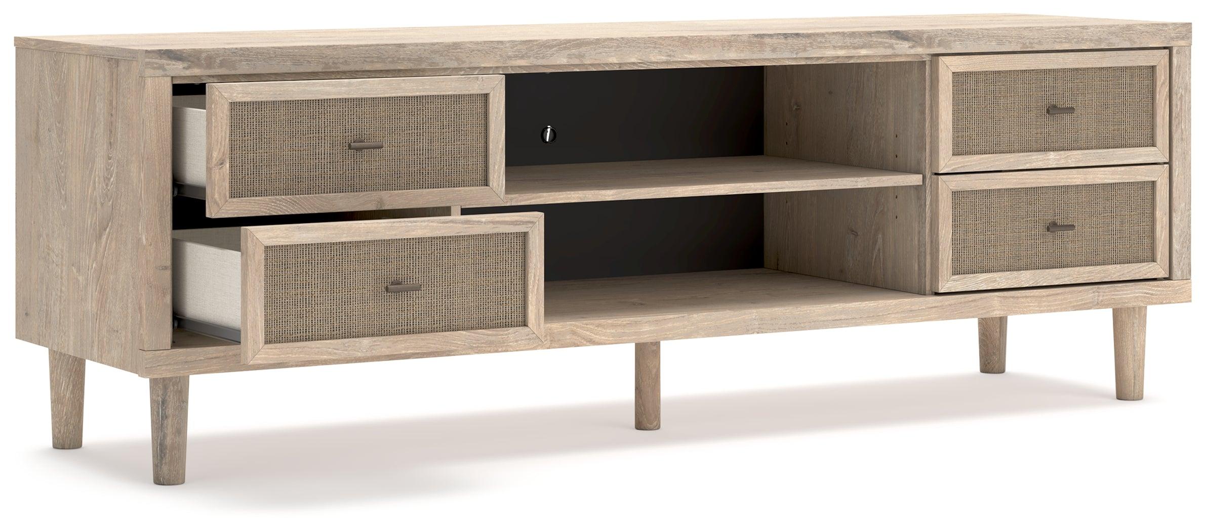 Cielden Two-tone 62" TV Stand - Image 3