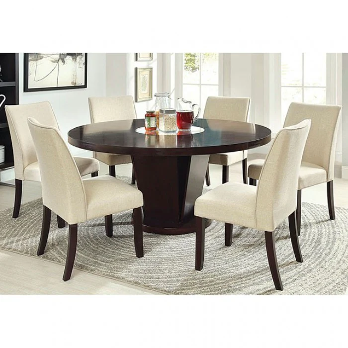 Cimma Espresso 7-Piece Dining Room Set