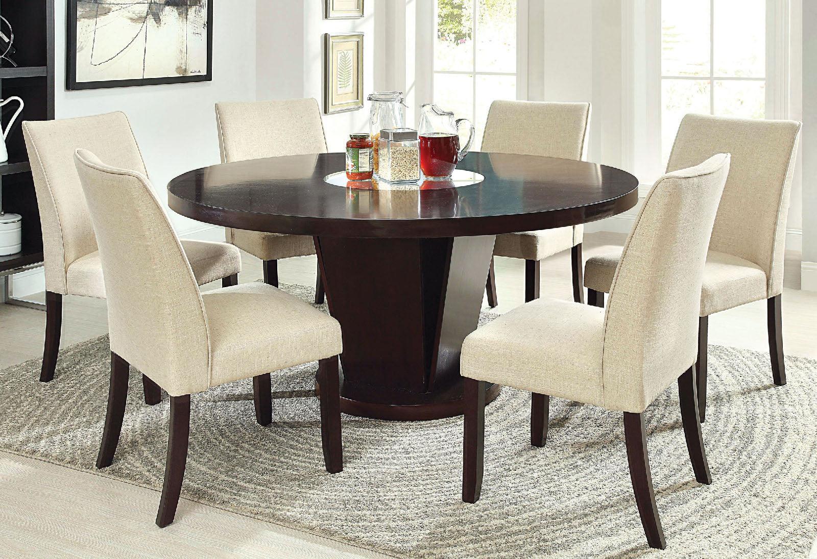 Cimma Espresso/Ivory Side Chair, Set of 2 - Image 4