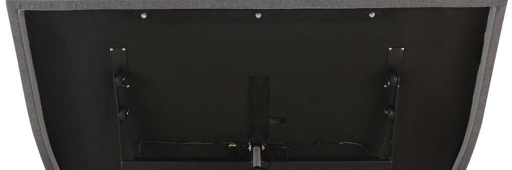 Clara Gray/Black Full Adjustable Bed Base - Image 15