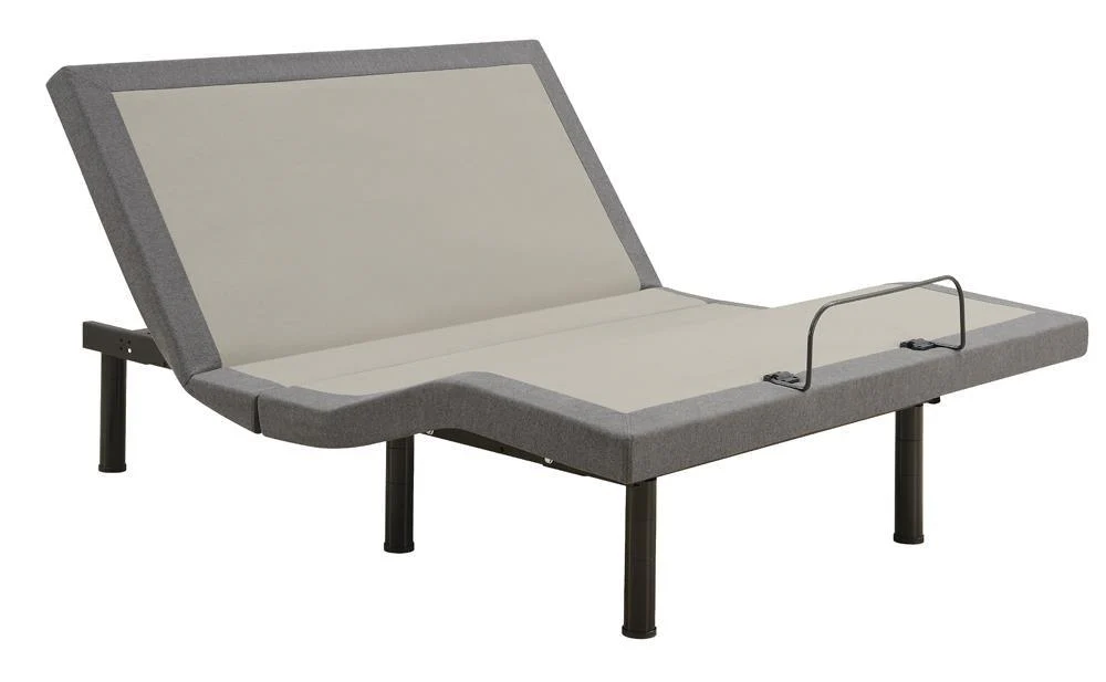 Clara Gray/Black Full Adjustable Bed Base - Image 4