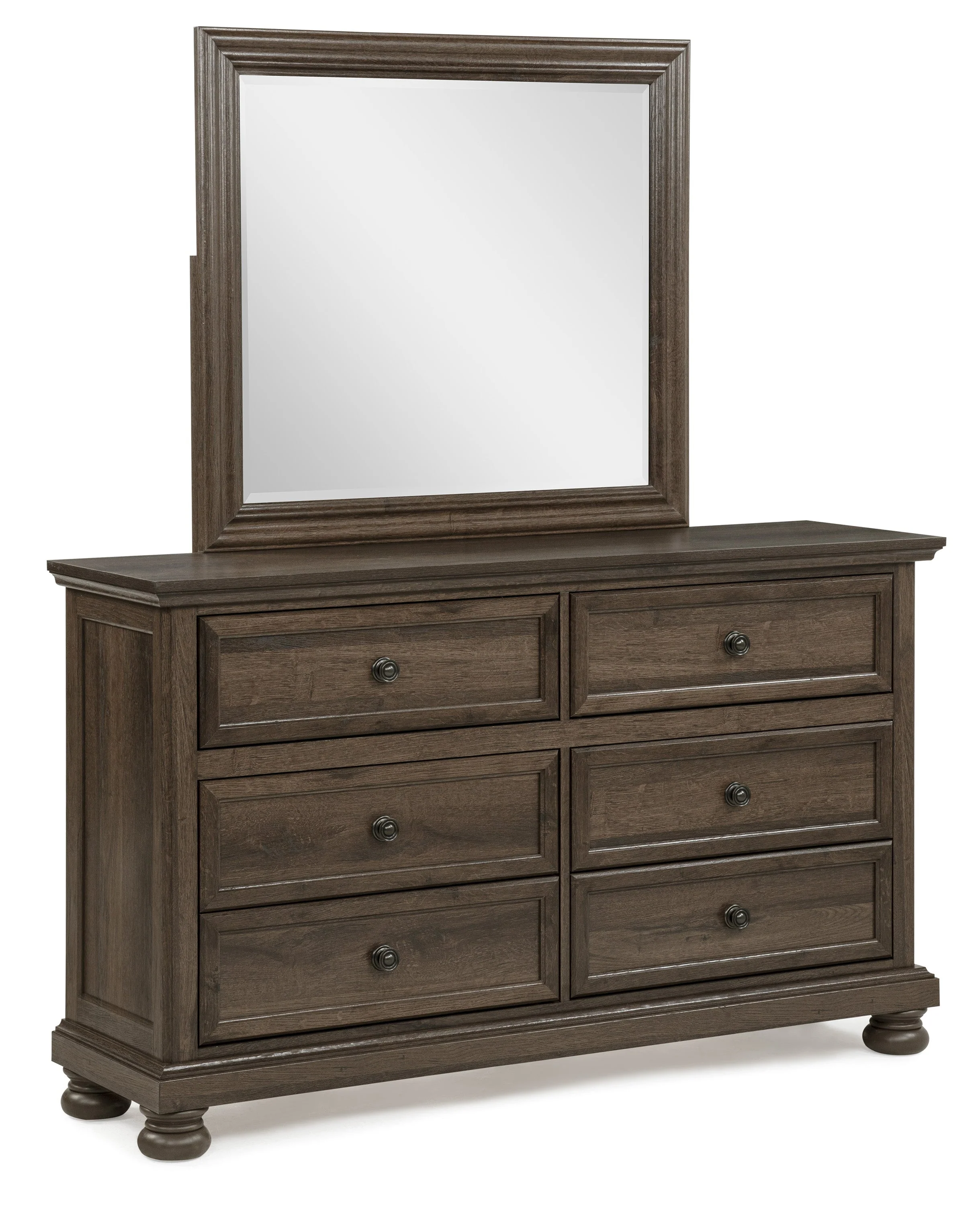 Claribelle Brown Dresser Mirror Only - Image 2