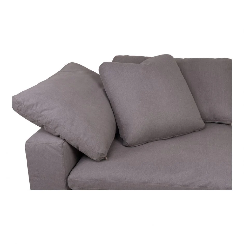 Clay Corner Chair Light Grey - Image 4
