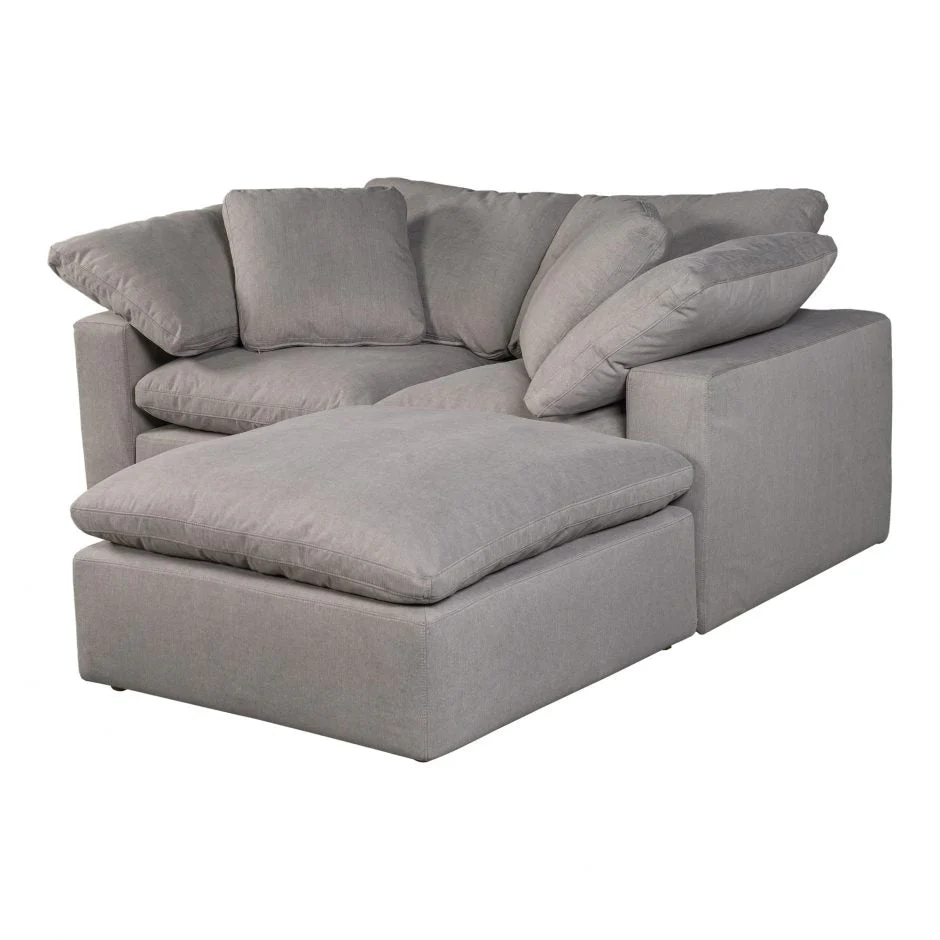 Clay Nook Modular Sectional Light Grey - Image 3
