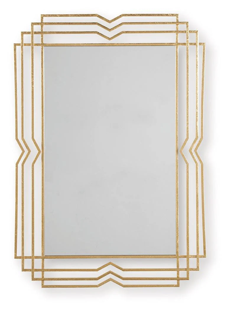 Claybrook Gold Finish Accent Mirror - Image 2