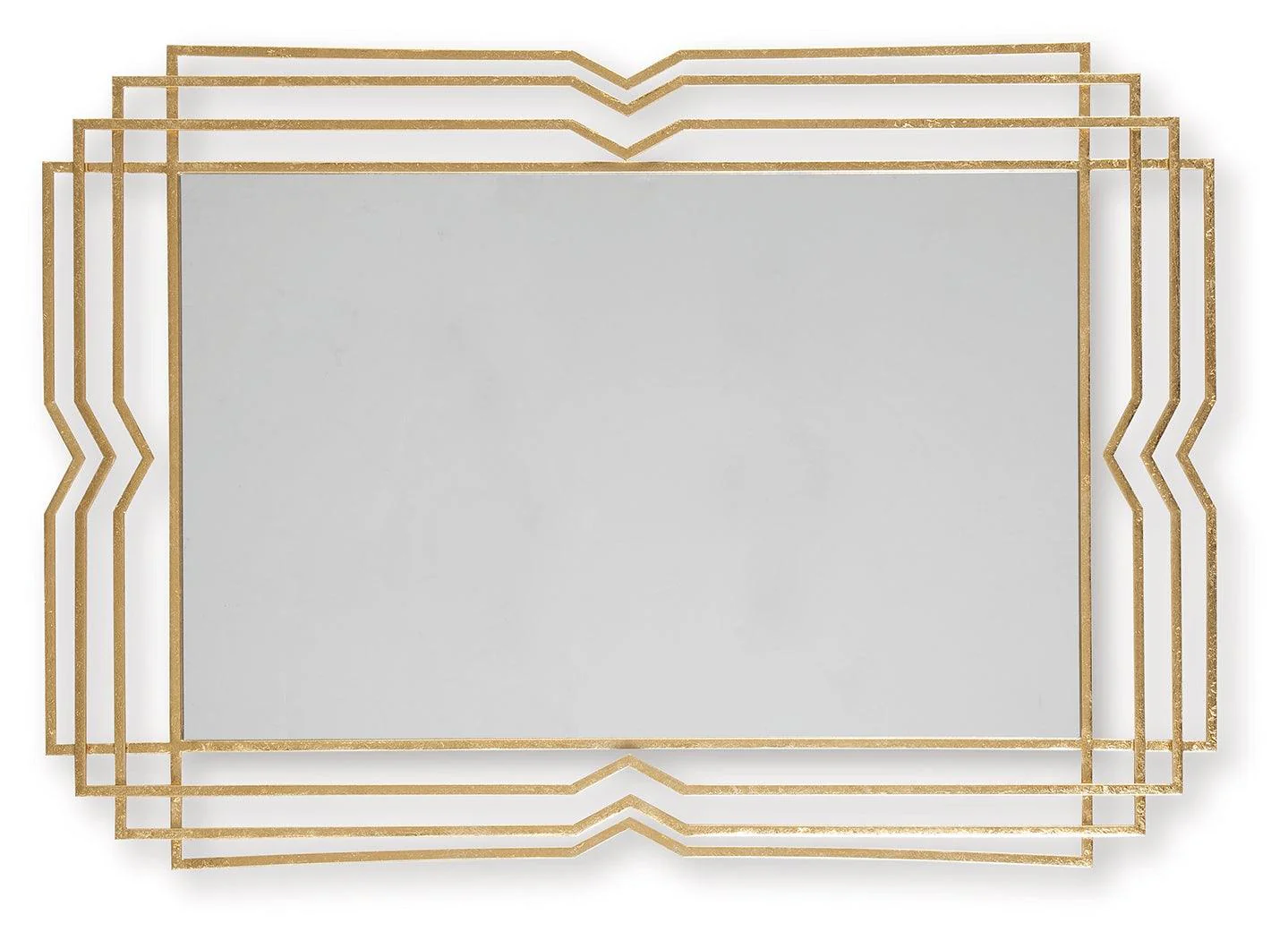 Claybrook Gold Finish Accent Mirror - Image 4