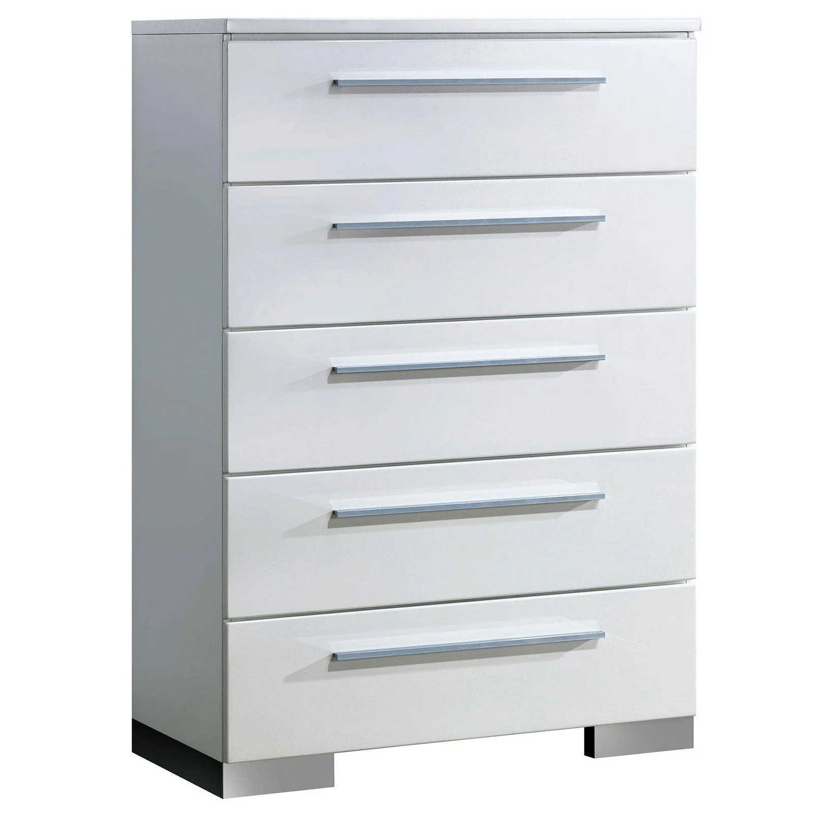 Clementine Glossy White Chest