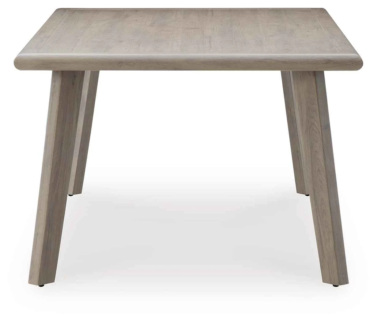 Cliff Trails Beige Outdoor Dining Table and 4 Arm Chairs - Image 8