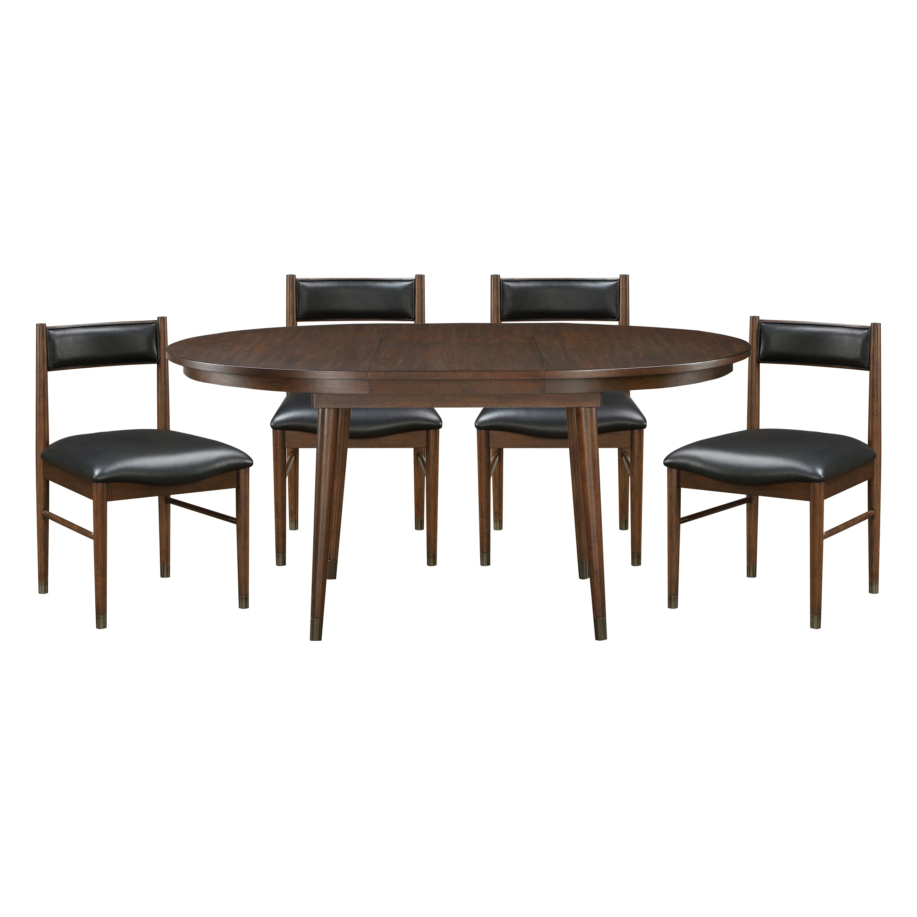 Clive Cherry Extendable Dining Set - Image 3