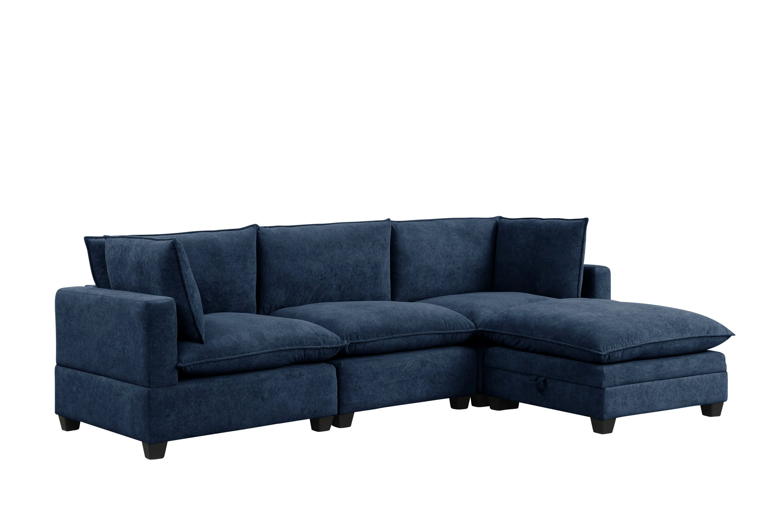 Cloud Navy Modular Sectional - Image 2