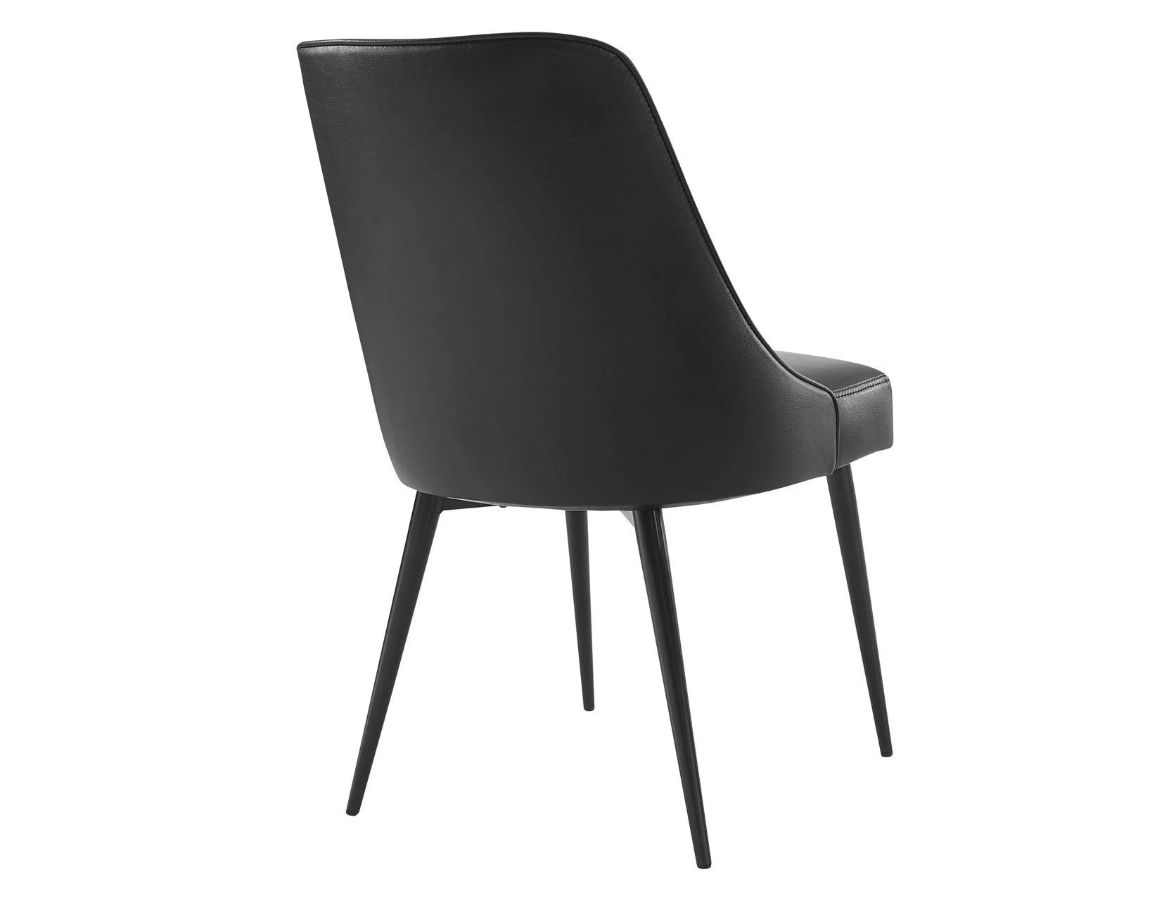 Colfax, Black Leatherette Side Chair, Set of 2 - Image 5