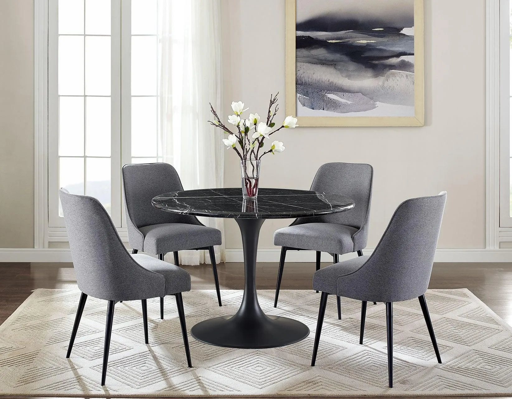Colfax Side Chair Charcoal, Set of 2 - Image 8