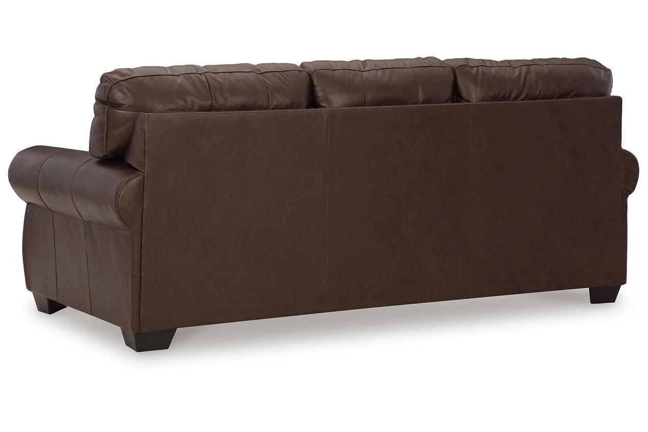 Colleton Dark Brown Sofa and Recliner - Image 4