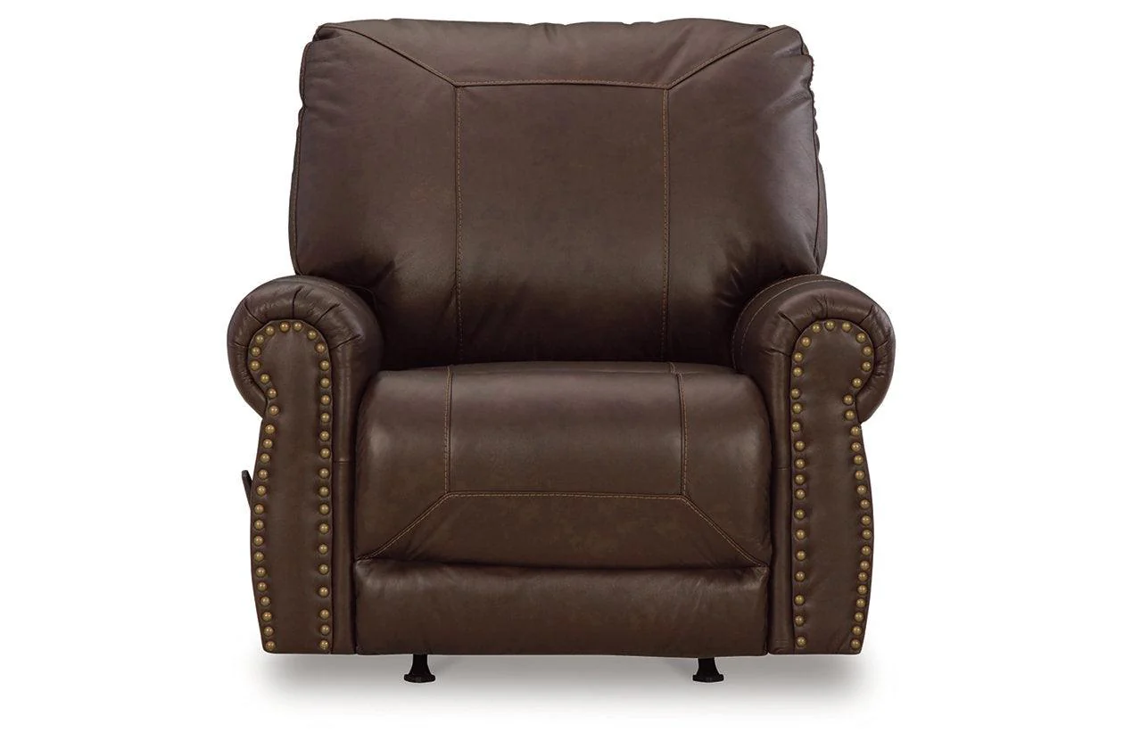 Colleton Dark Brown Sofa and Recliner - Image 5