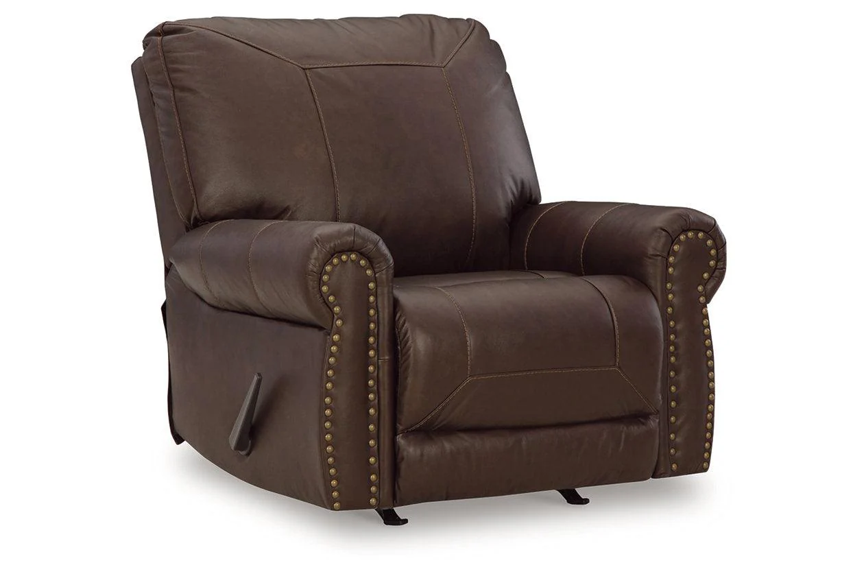 Colleton Dark Brown Sofa and Recliner - Image 6
