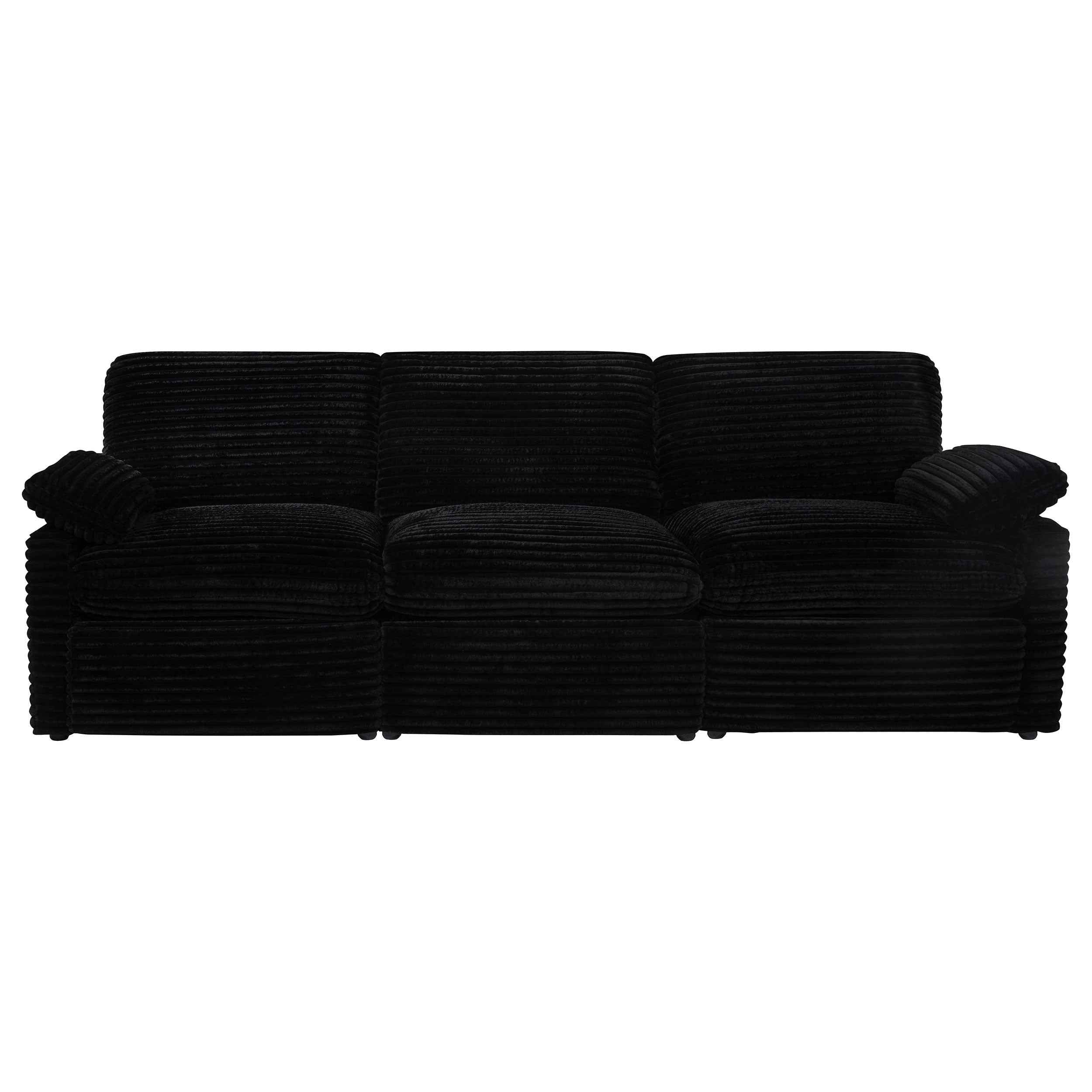 Collins Black Modular Power Sofa - Image 3