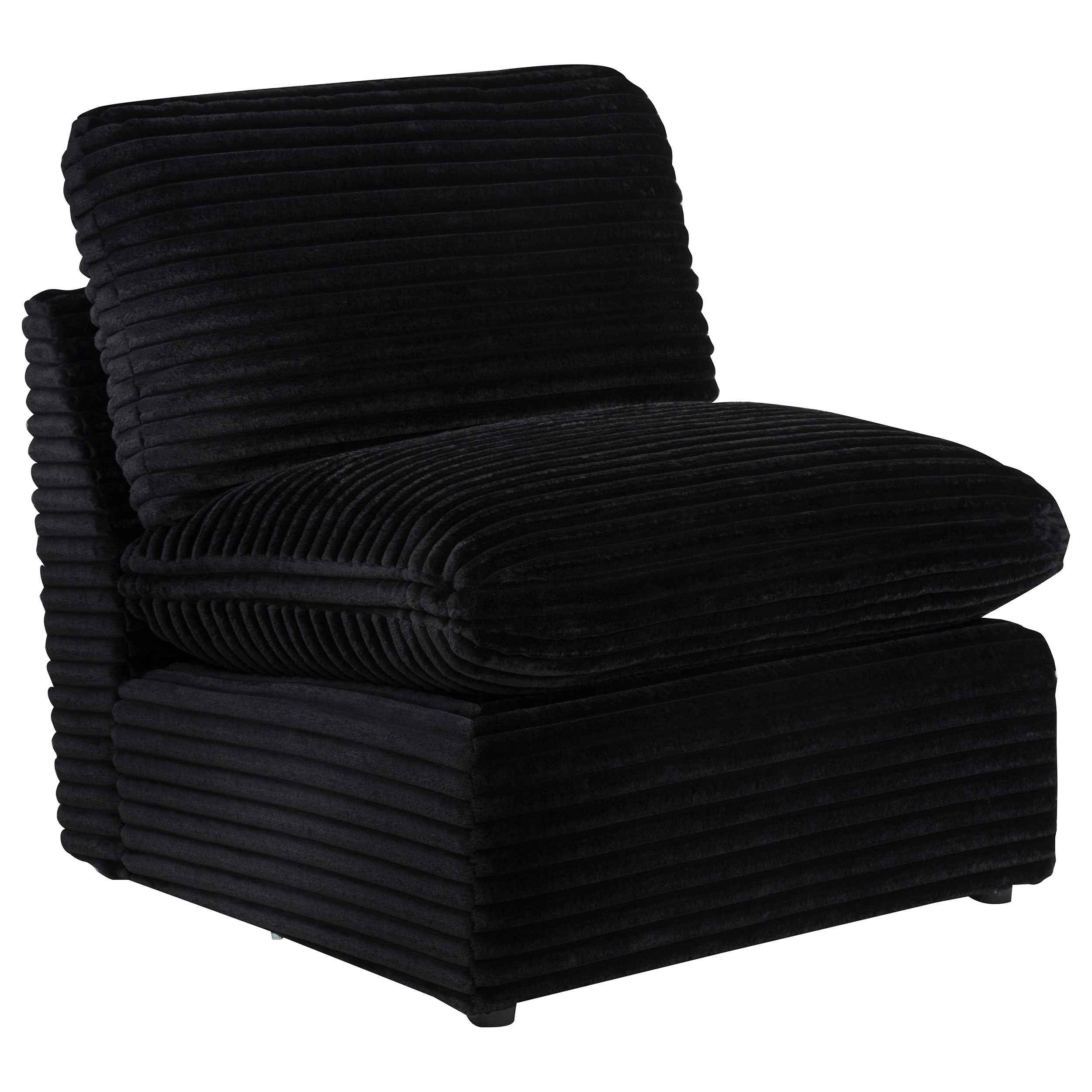 Collins Black Modular Power Sofa - Image 5
