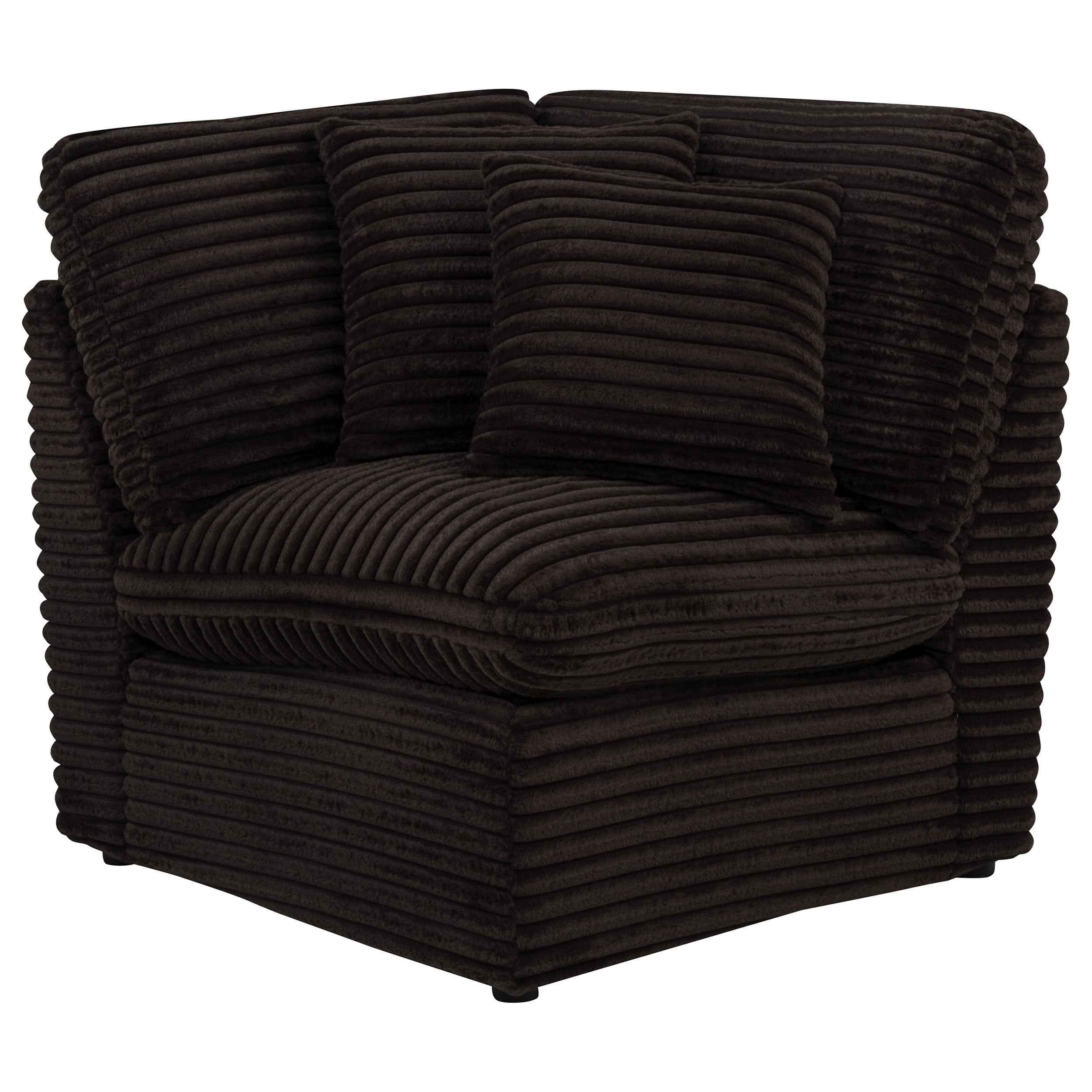 Collins Chocolate Brown 7-piece Modular Power Reclining Sectional - Image 8
