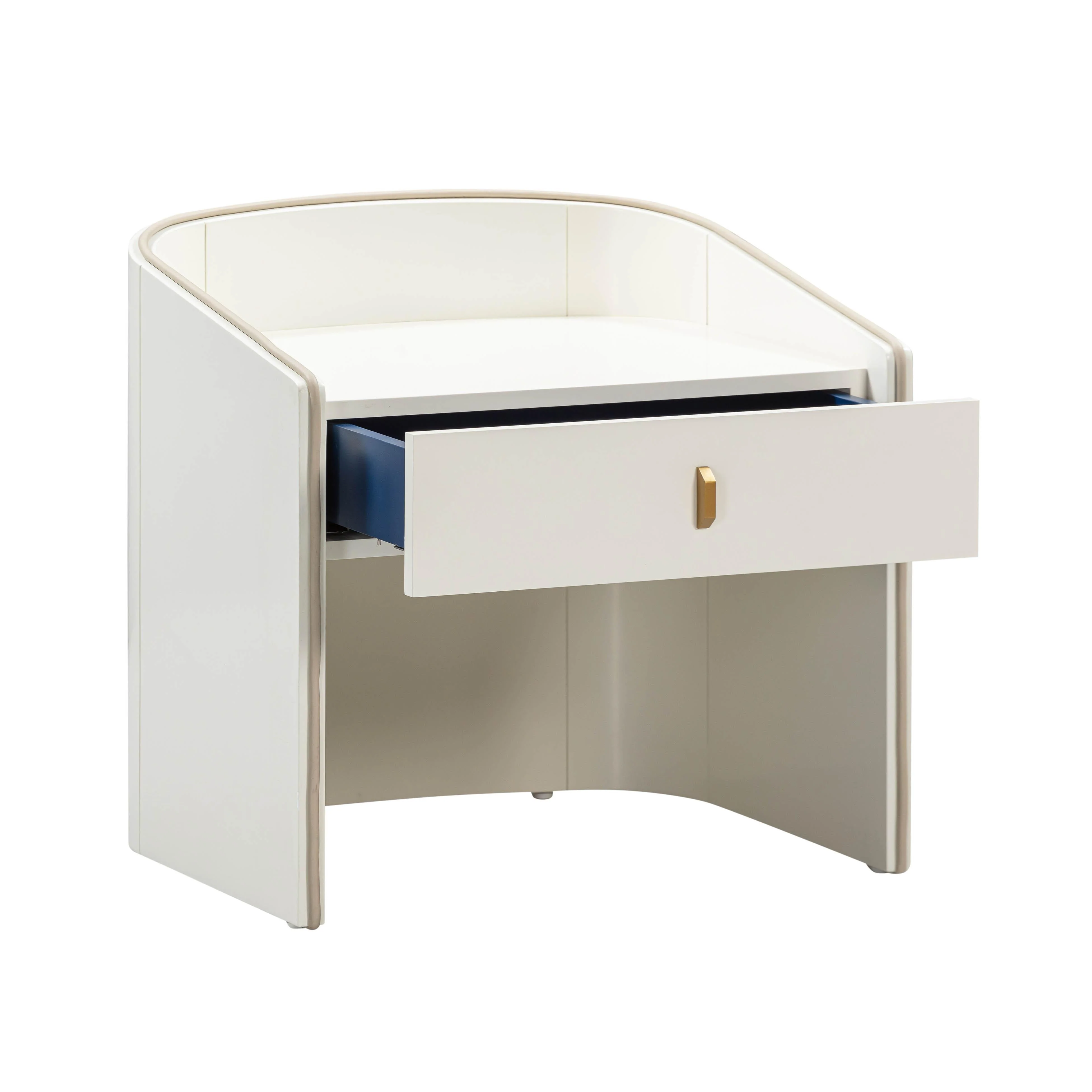 Collins Lacquer Nightstand - Image 6