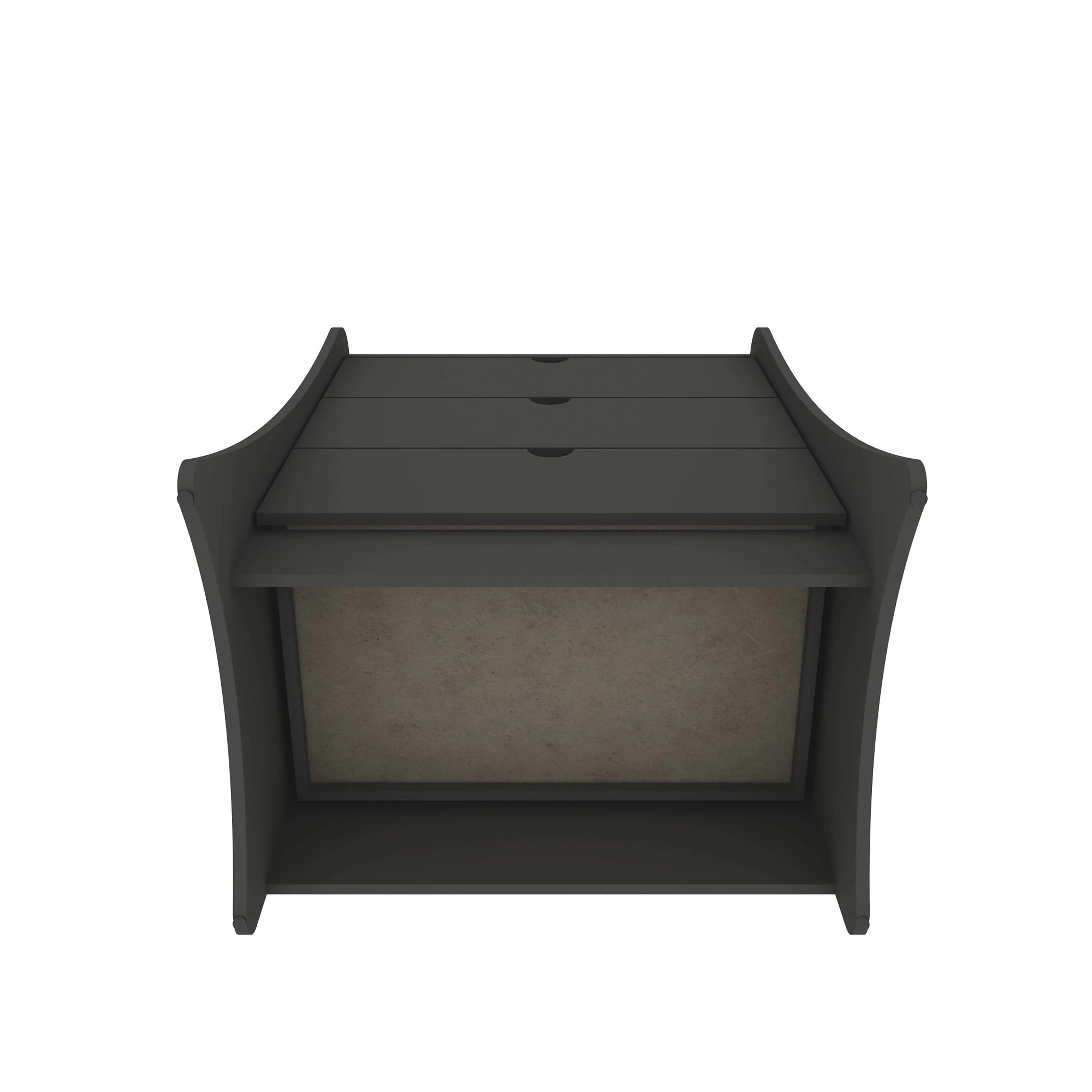 Coney 2-Piece Dresser and Nightstand in Grey - Image 10