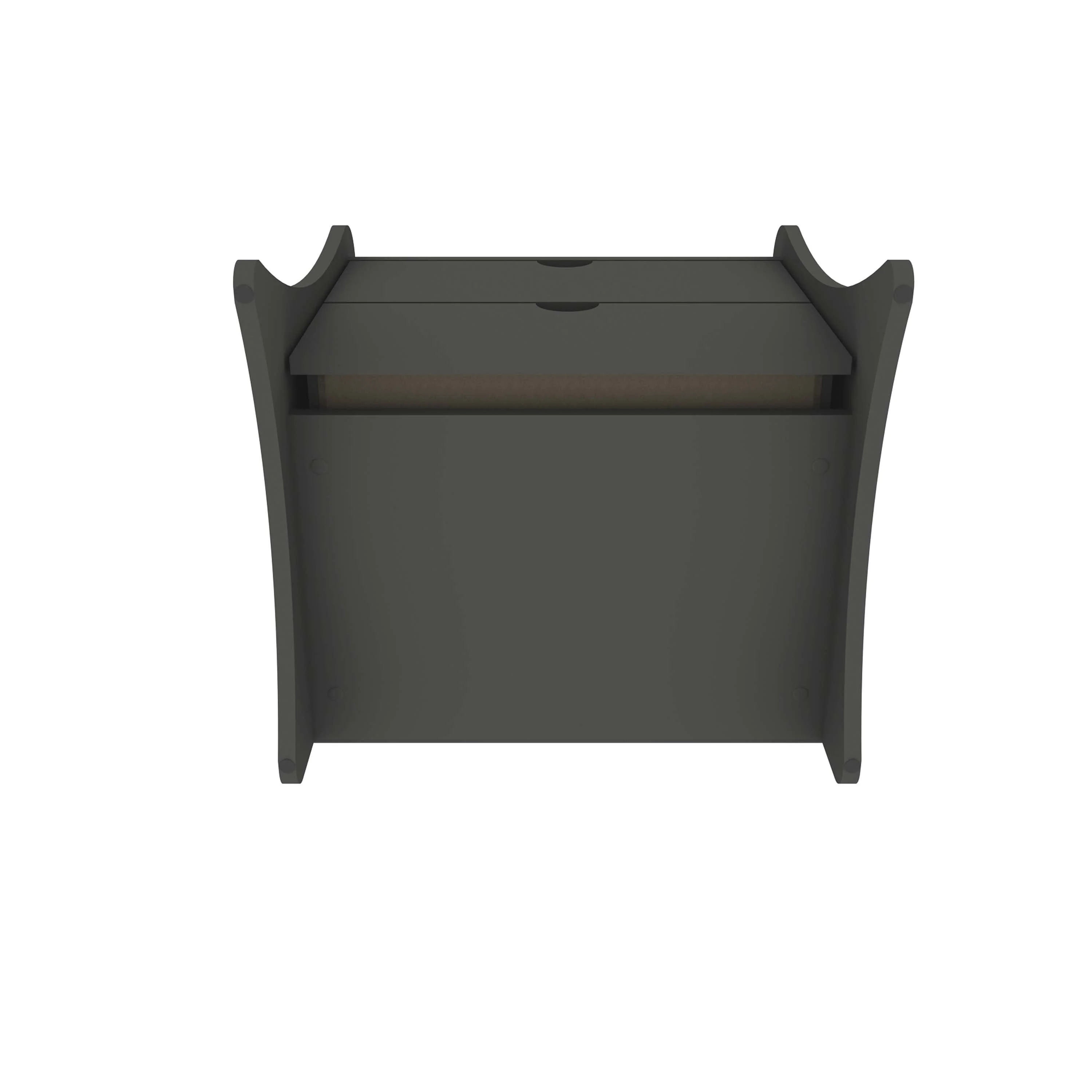 Coney 2-Piece Dresser and Nightstand in Grey - Image 12