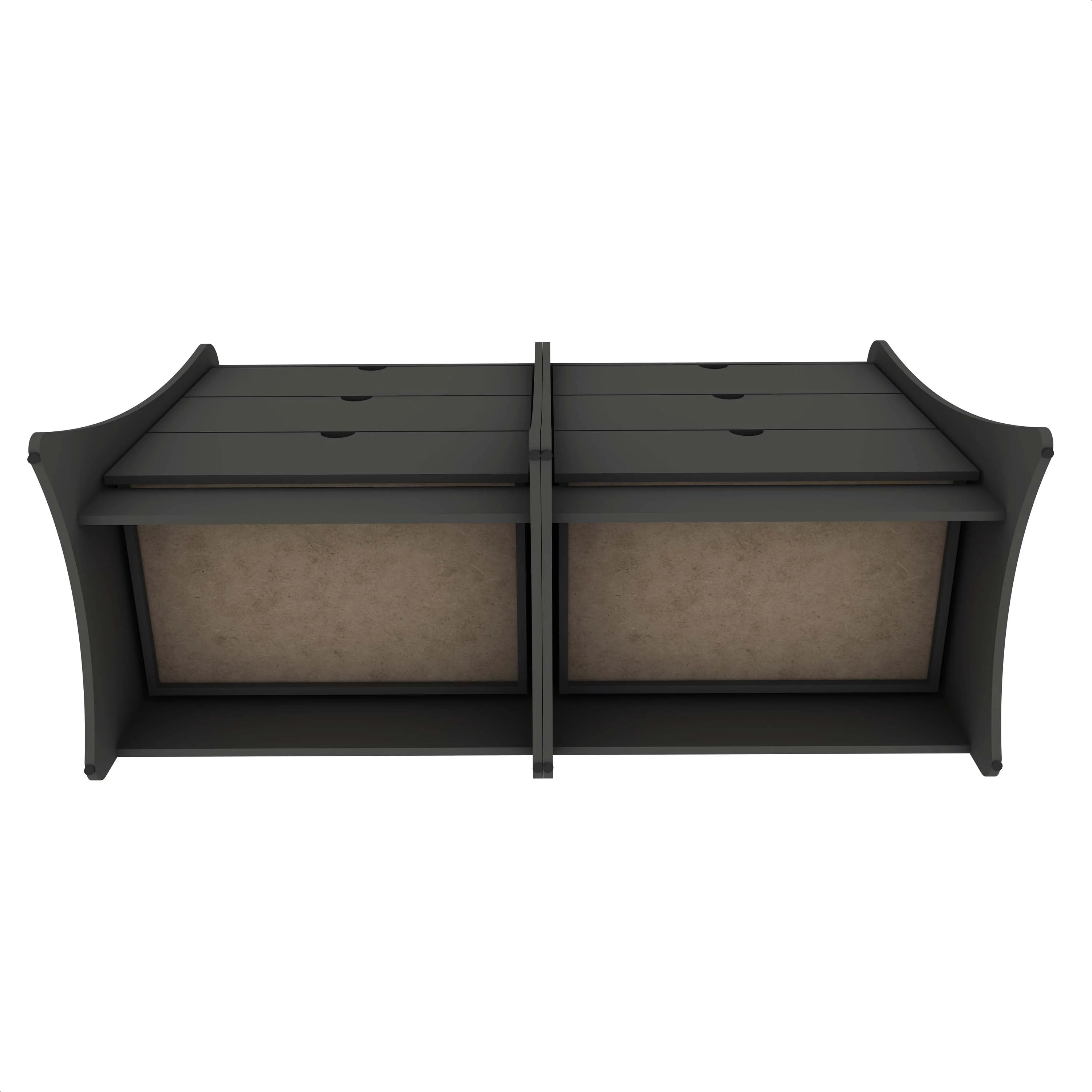 Coney Dresser in Gray (set of 2) - Image 9