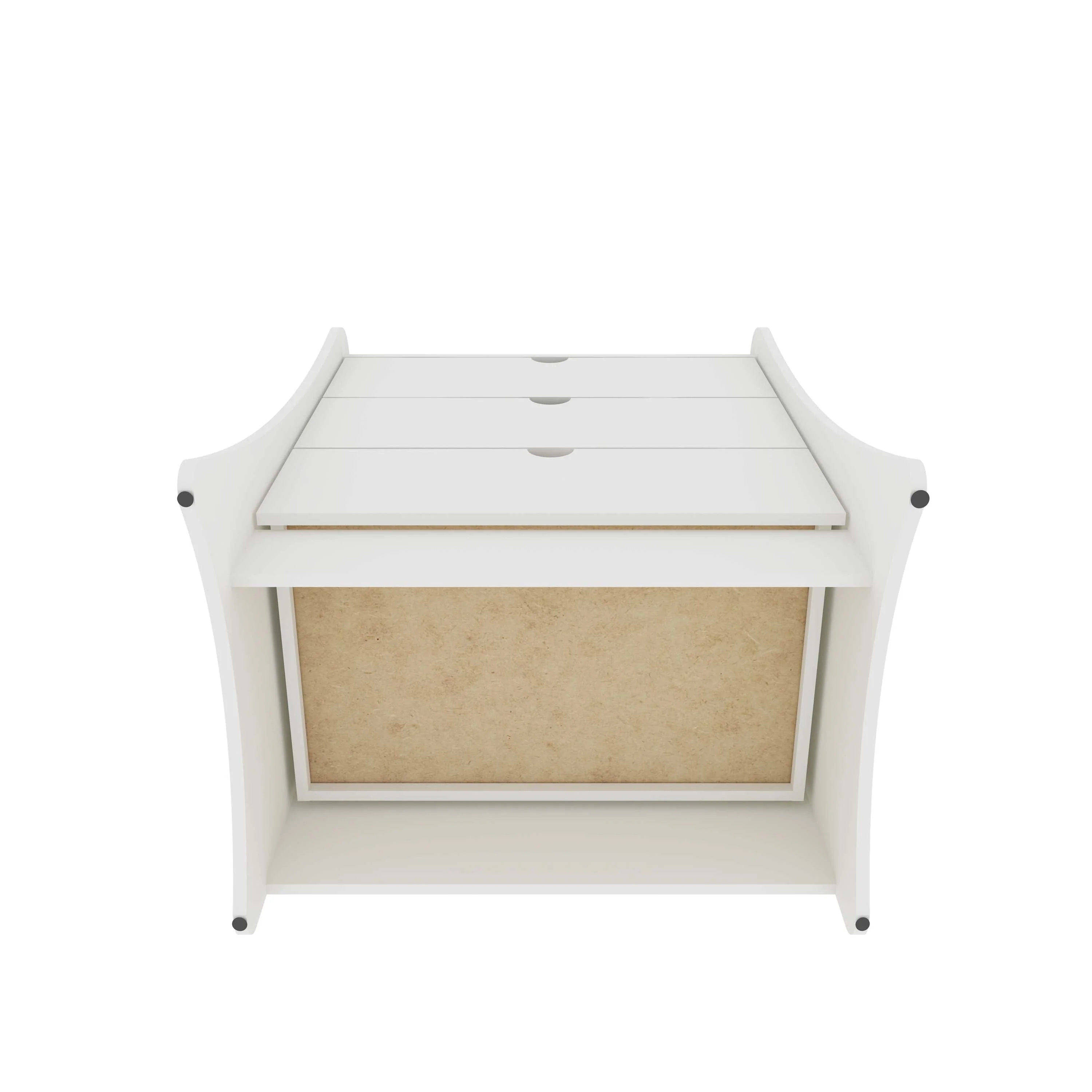 Coney Dresser in White - Image 10