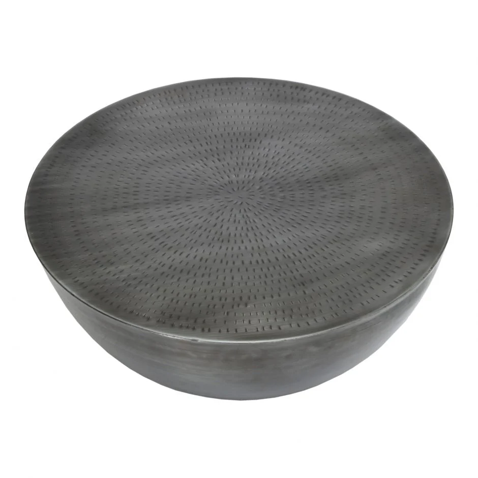 Conga Coffee Table Antique Zinc - Image 3