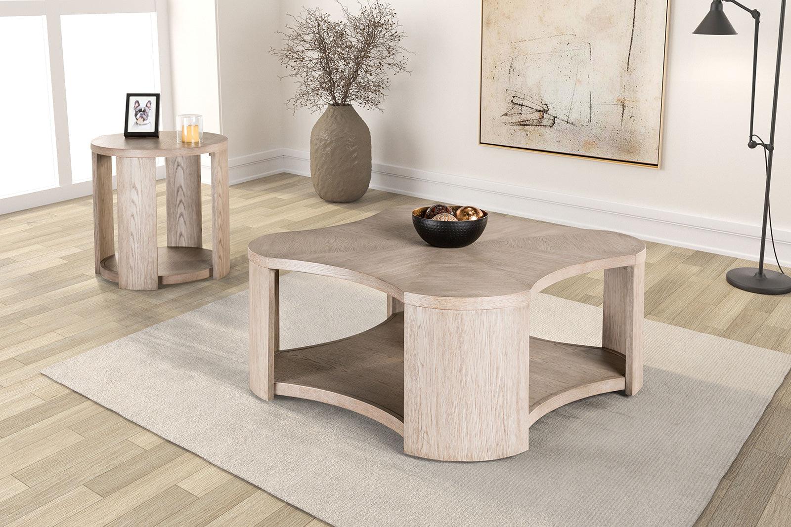 Conisbrough Oak Cocktail Table - Image 2