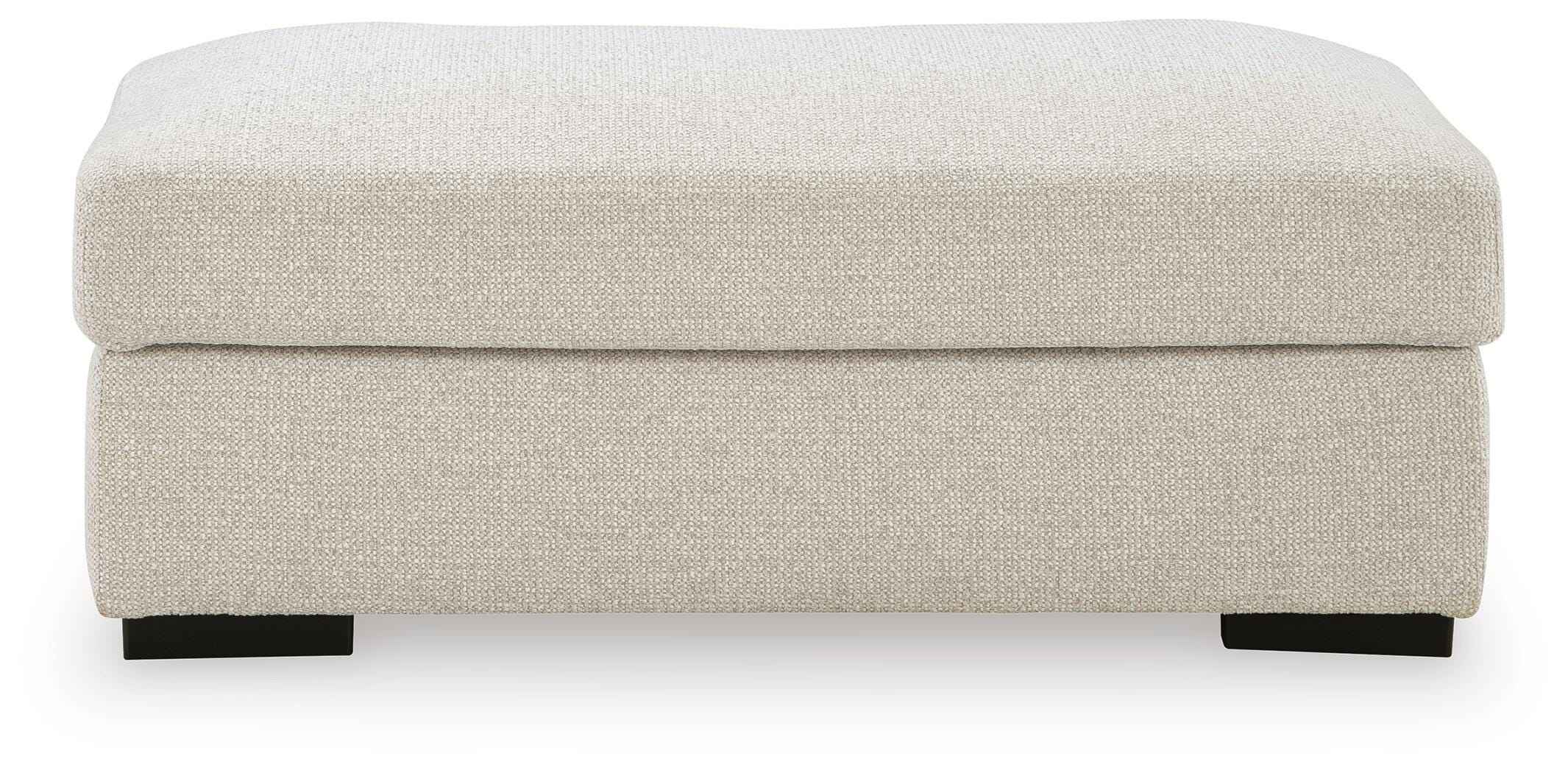 Conlee-Pike Linen Ottoman - Image 5