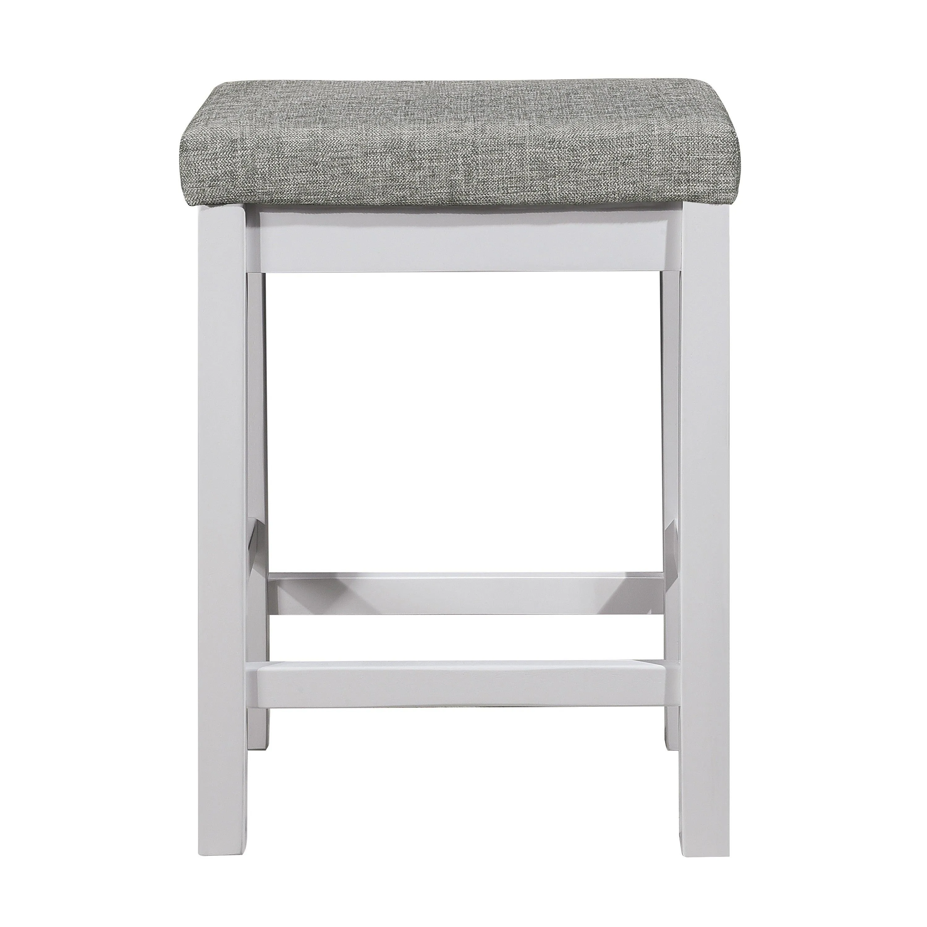 Connected White 4-Piece Pack Counter Height Set - Image 7