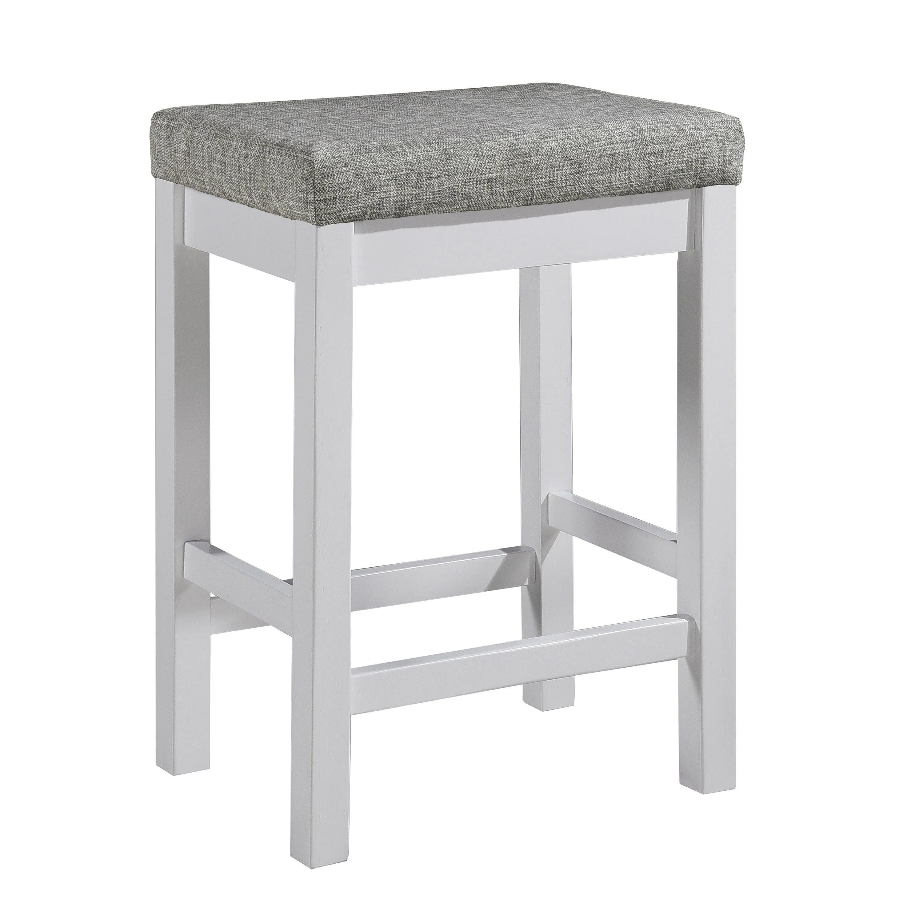 Connected White 4-Piece Pack Counter Height Set - Image 8