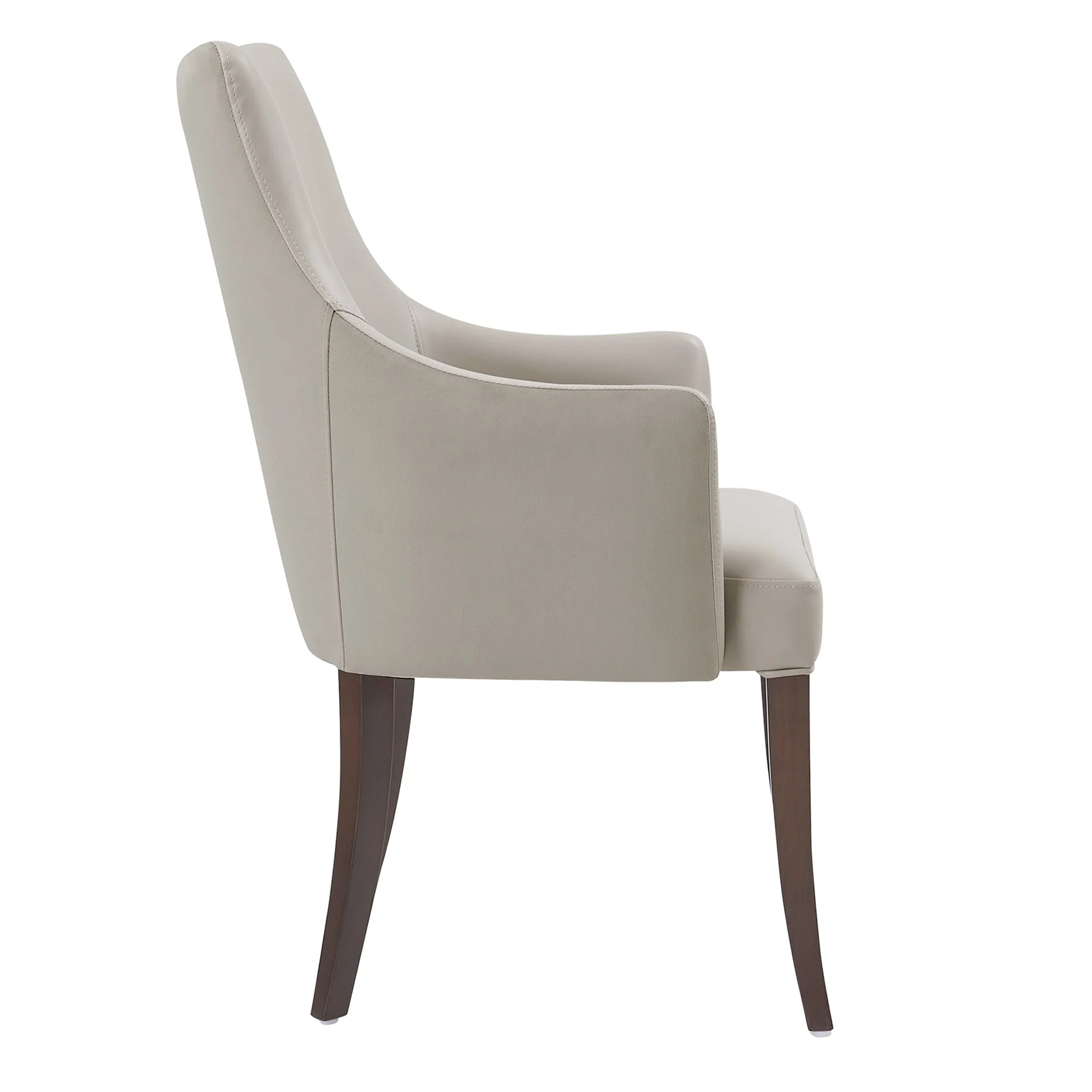 Connie Dining Armchair in Light Grey - Image 7
