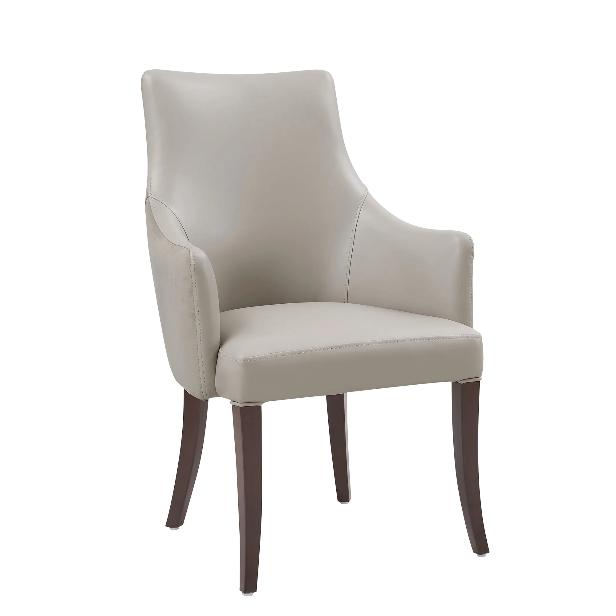 Connie Dining Armchair in Light Grey (set of 2) - Image 6