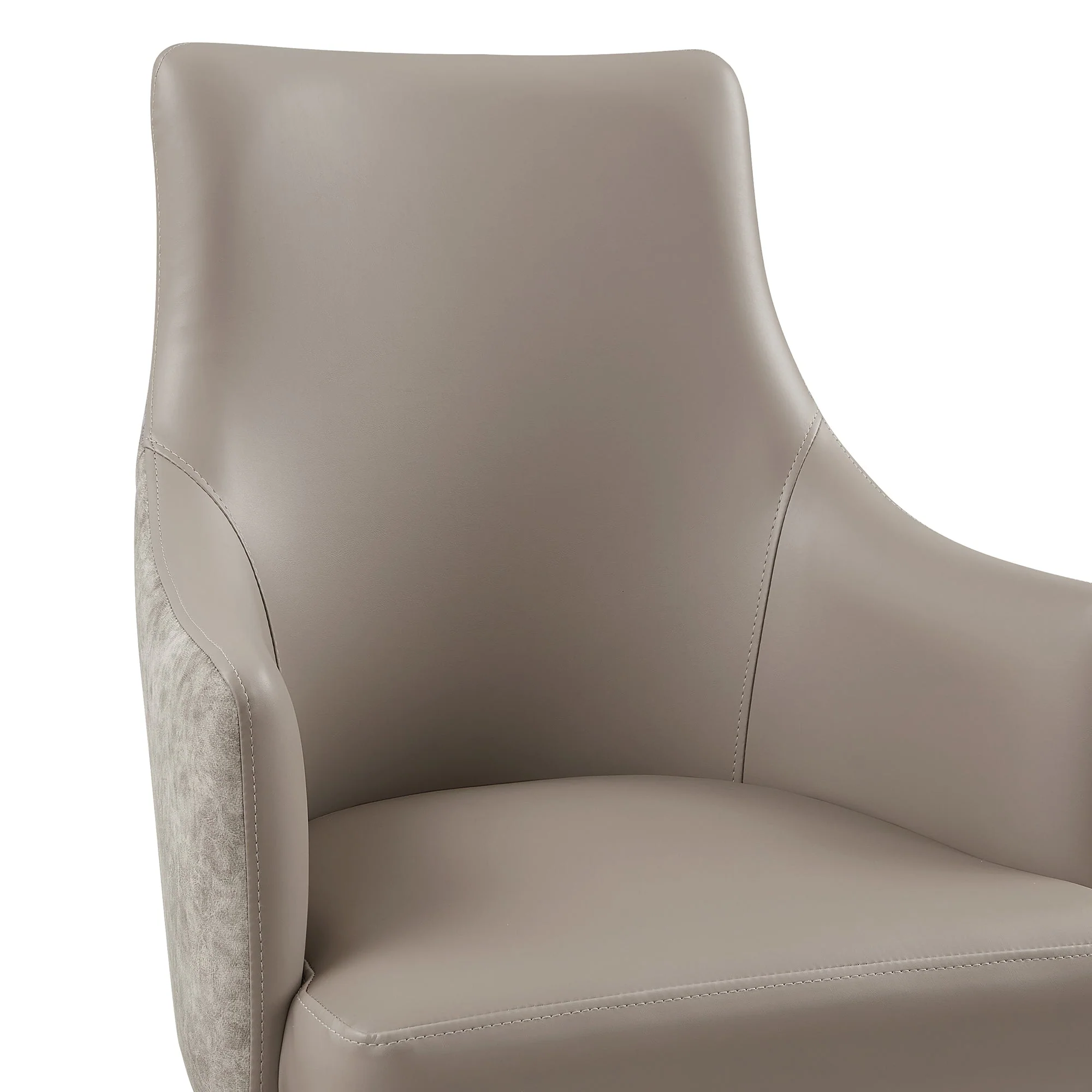 Connie Dining Armchair in Taupe (set of 2) - Image 5