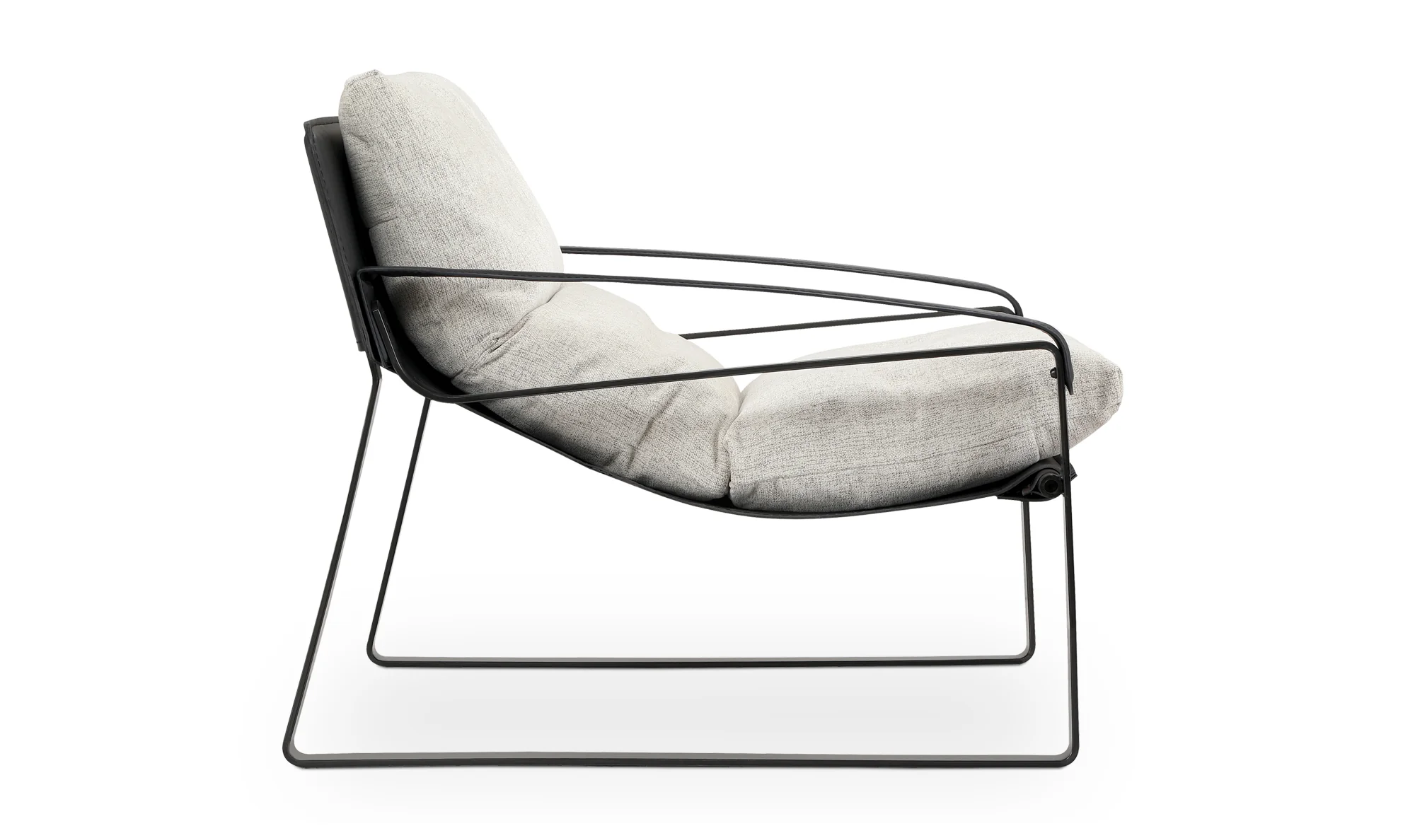 Connor Club Chair - White - Image 2