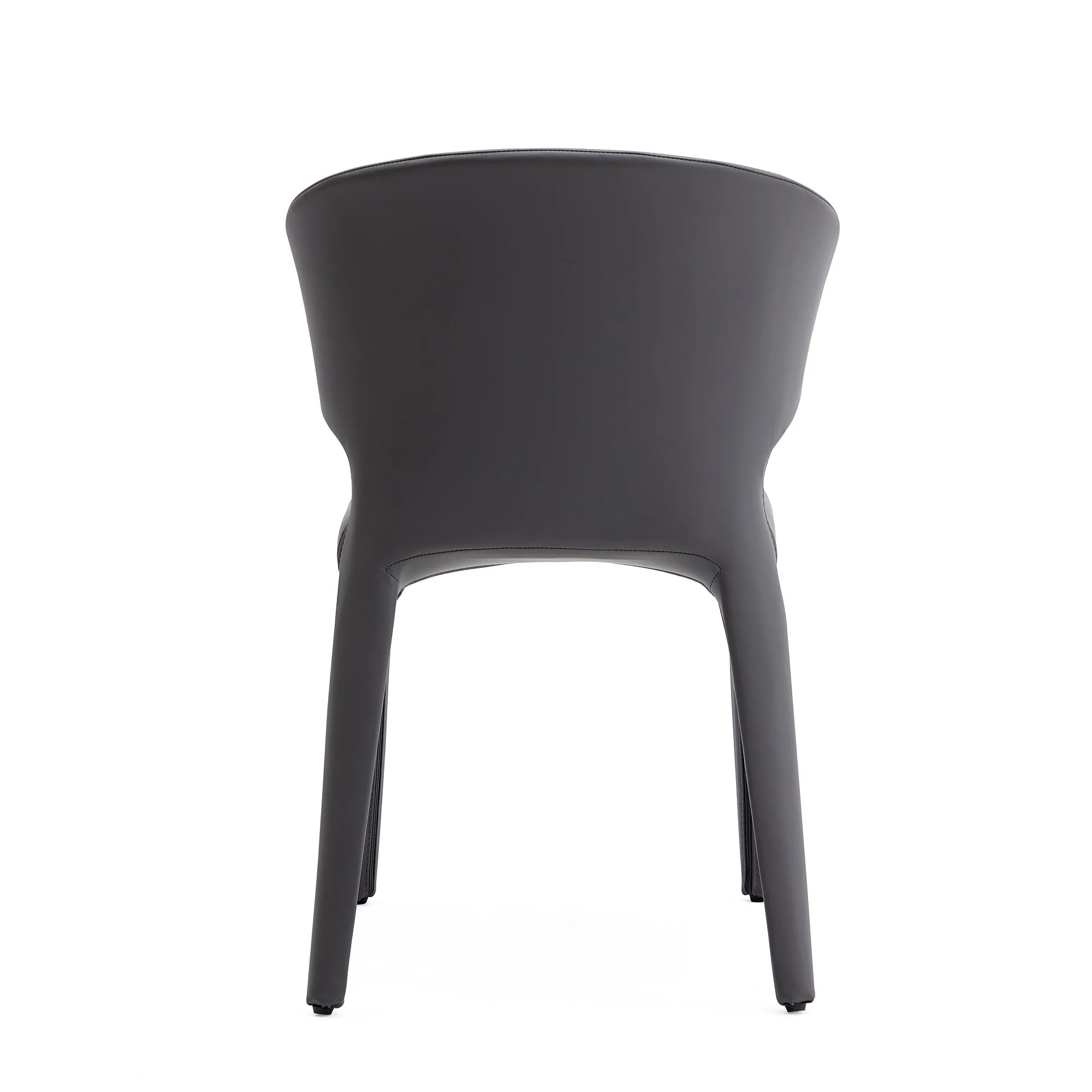 Conrad Leather Dining Chair in Grey (set of 2) - Image 8