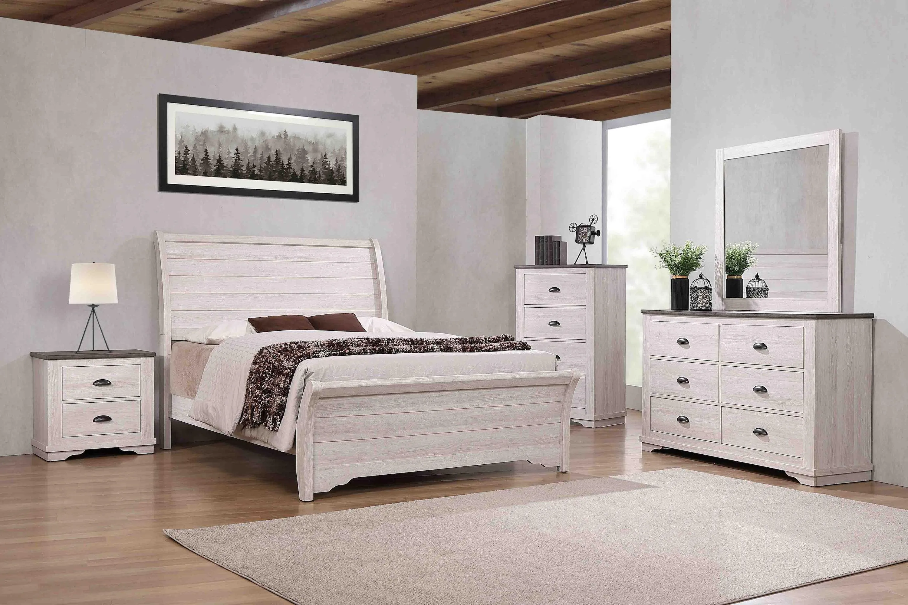 Coralee Chalk and Gray Dresser - Image 2