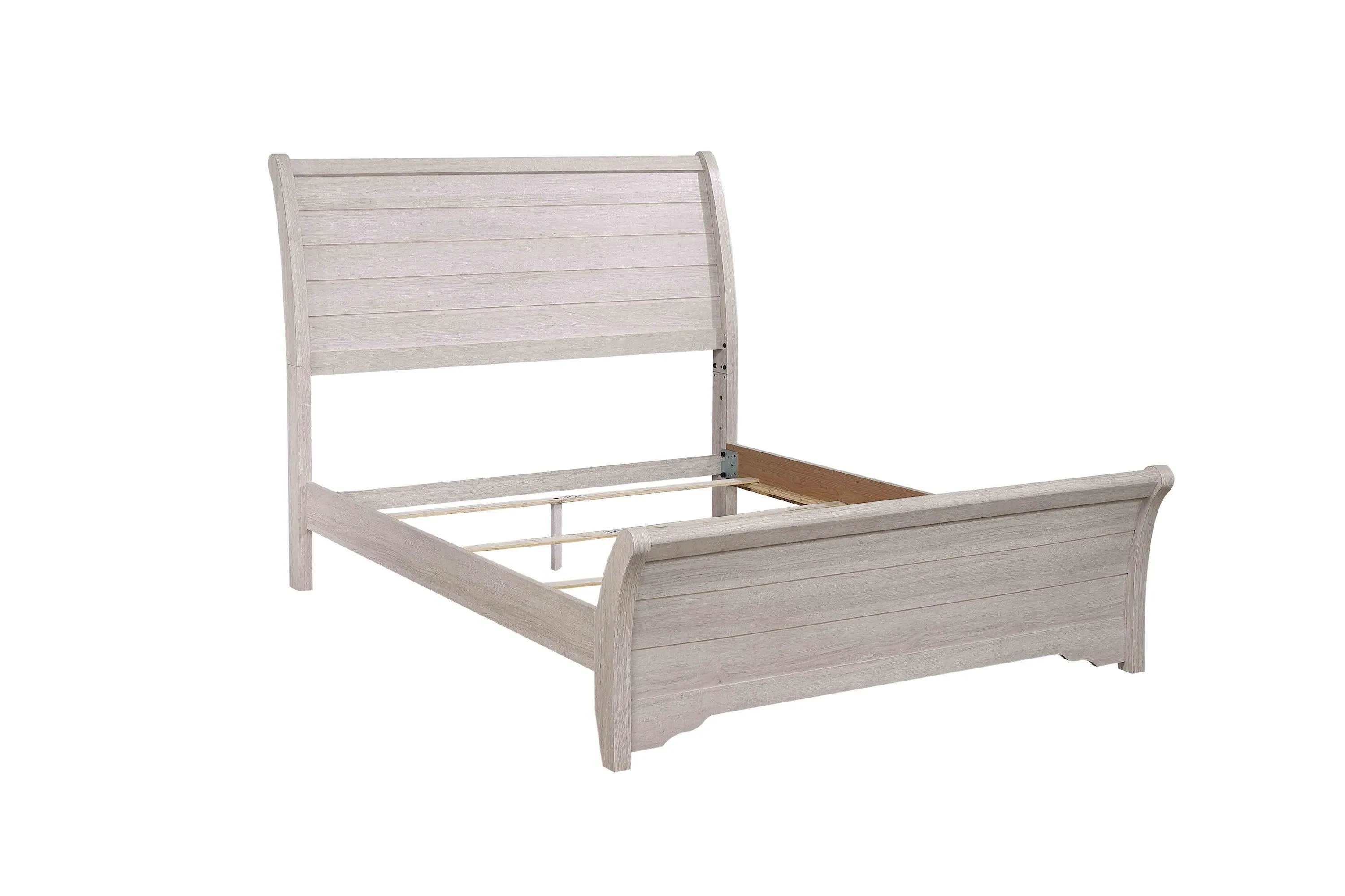 Coralee Chalk and Gray King Sleigh Bed - Image 3