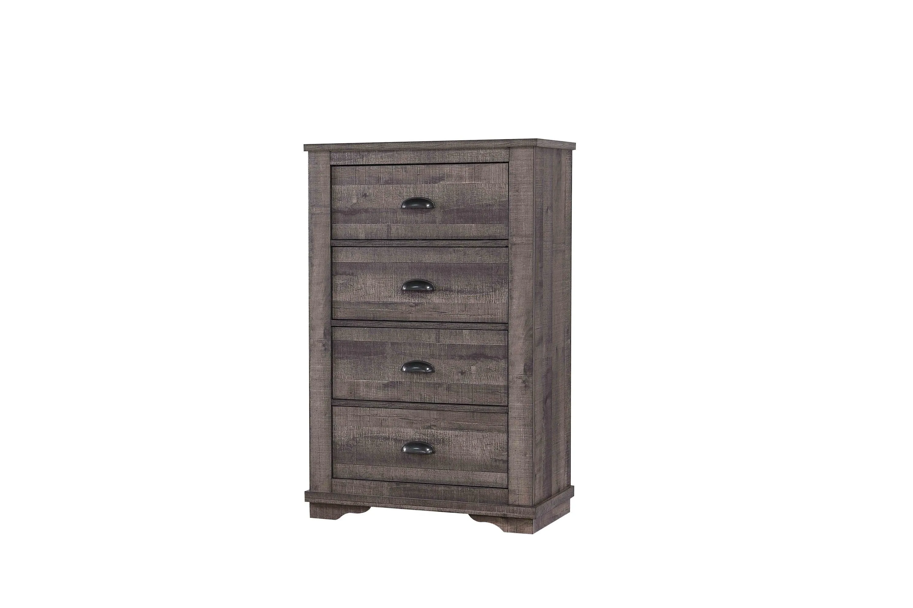 Coralee Gray Sleigh Bedroom Set - Image 7